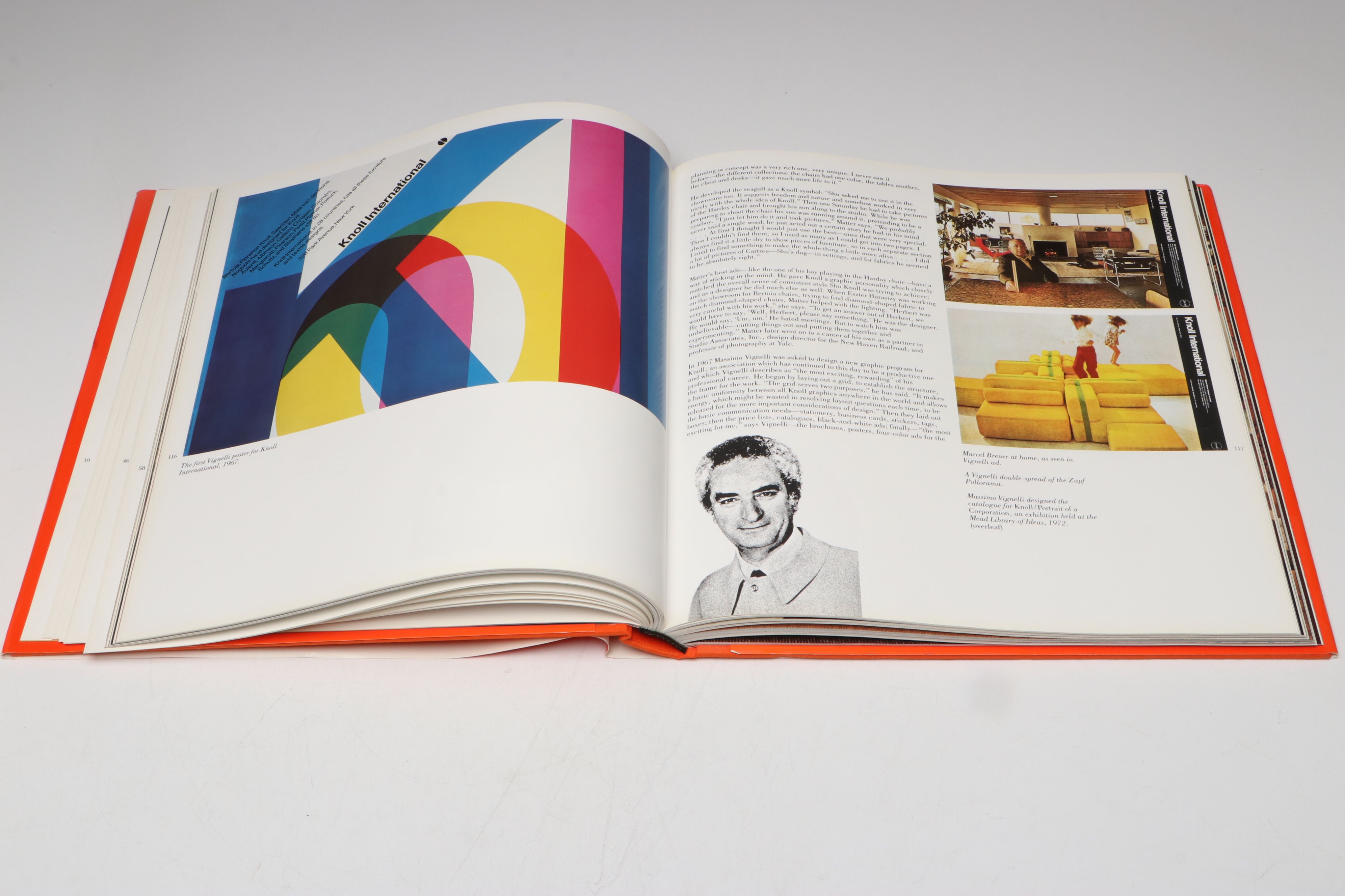 Third Printing "Knoll Design" by Eric Larrabee and Massimo Vignelli, 1990