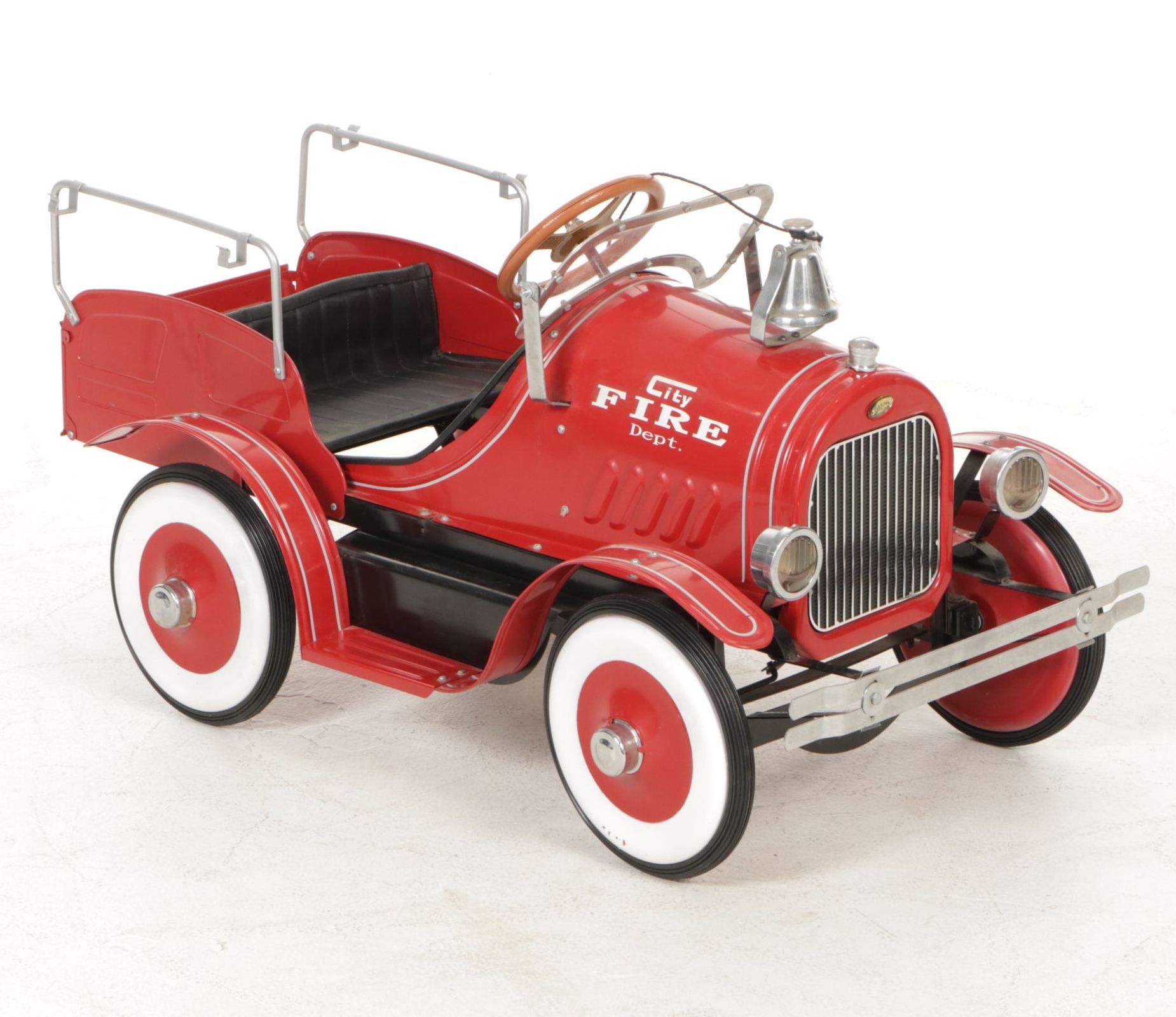 Classic Red Fire Truck Pedal Car