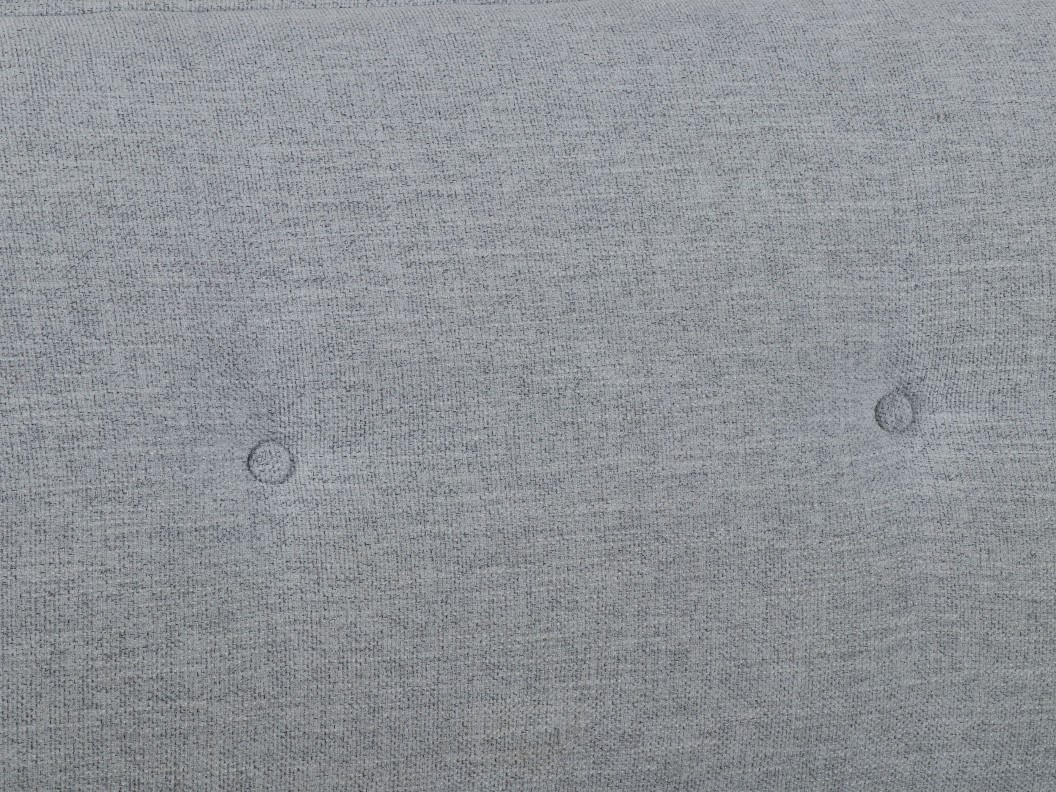 Jonathan Louis Grey Sectional Sofa with Pillows, 21st Century