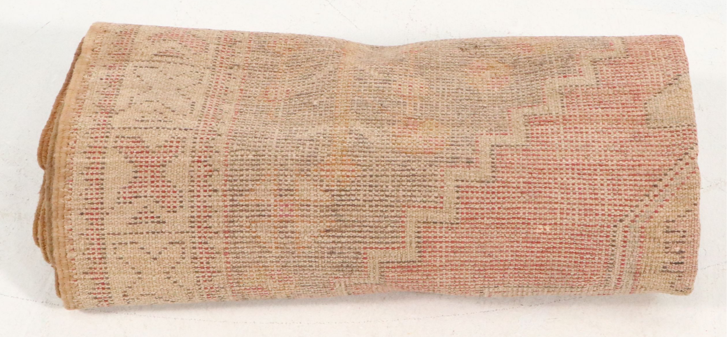 4'3 x 8'9 Hand-Knotted Turkish Anatolian Area Rug