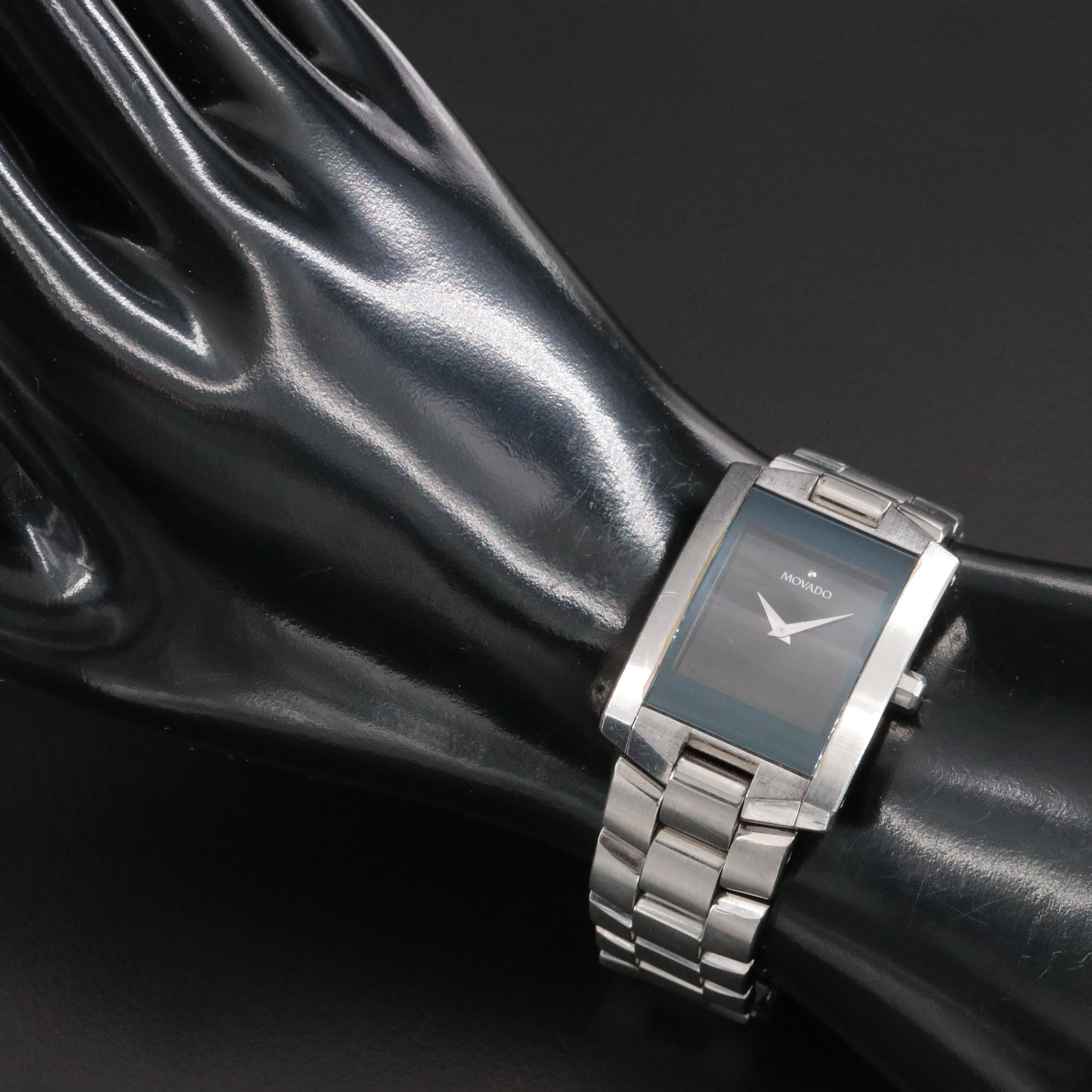 Movado Eliro Steel Watch 84.C1.455.A