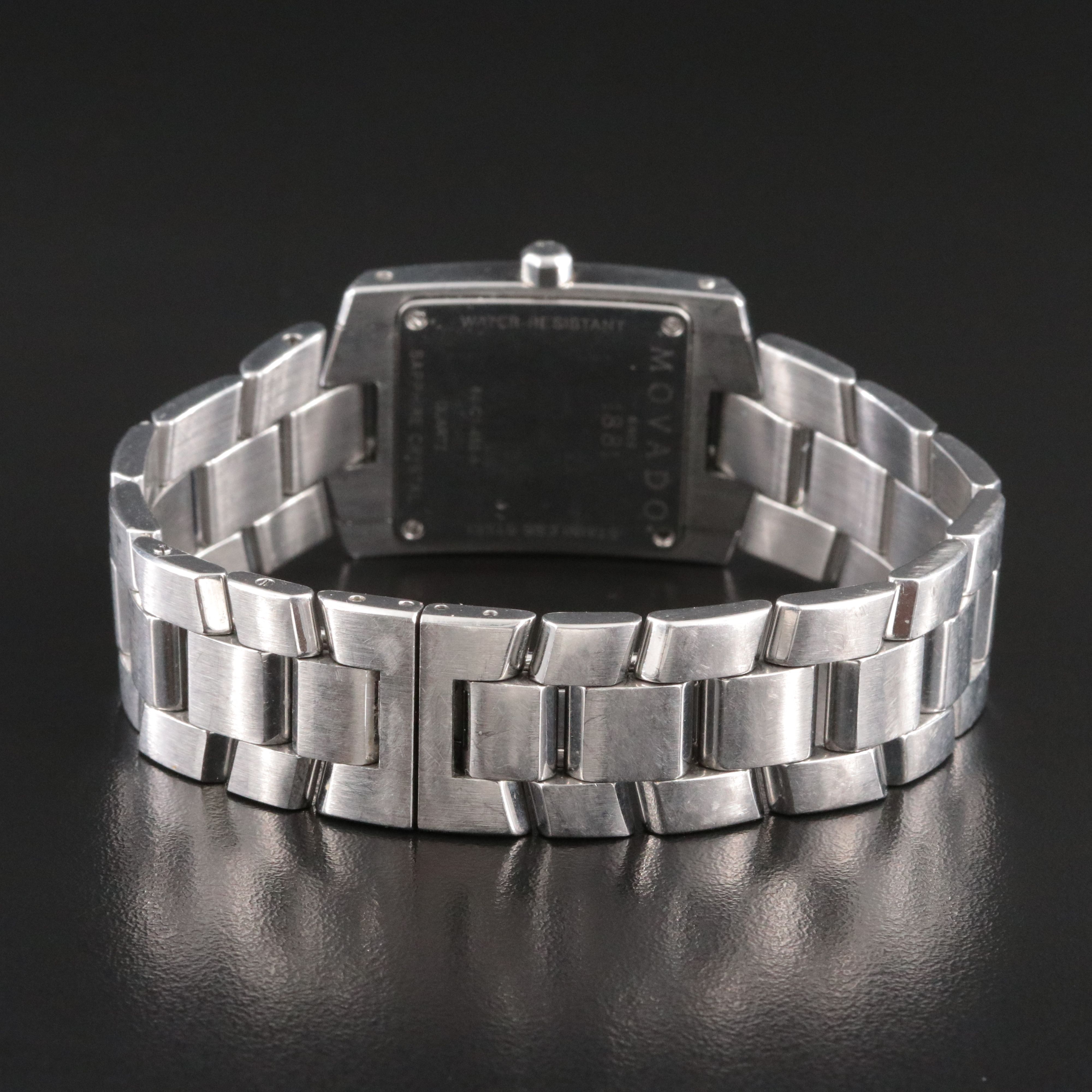 Movado Eliro Steel Watch 84.C1.455.A