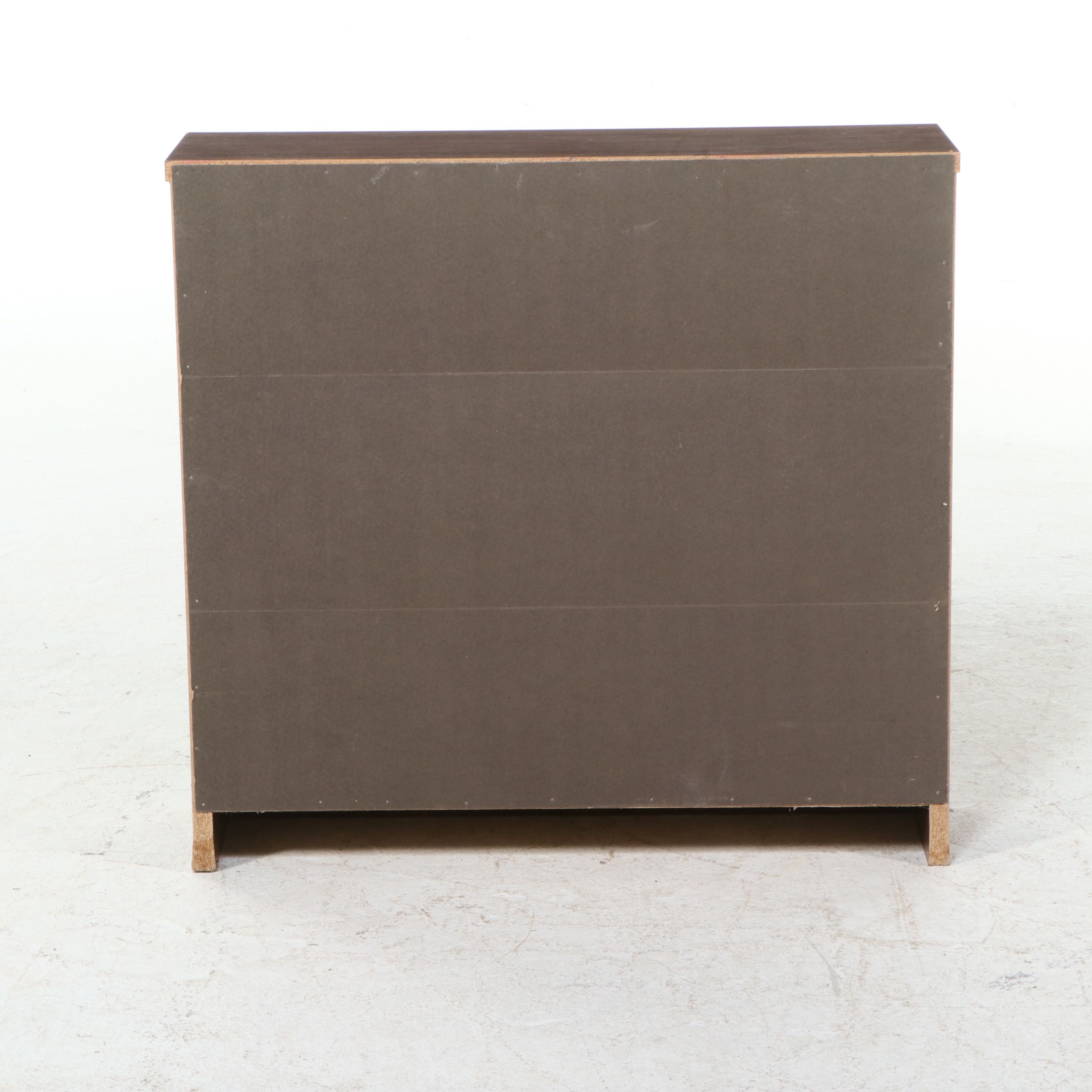 Contemporary Oak Finish Bookcase