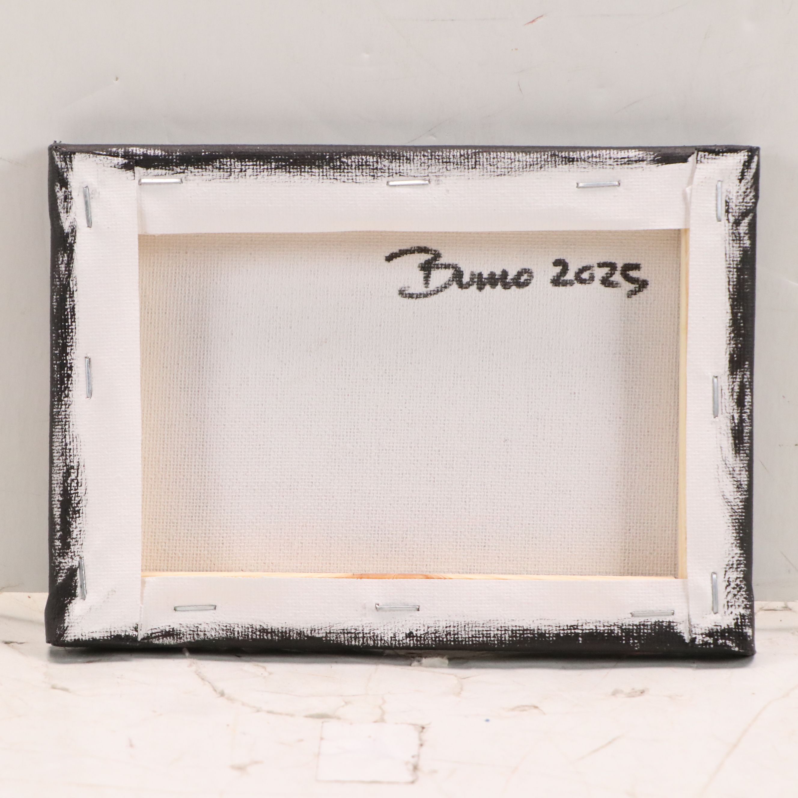 Doug "Bumo" Johnpeer Acrylic Painting of Sunset Landscape, 2025