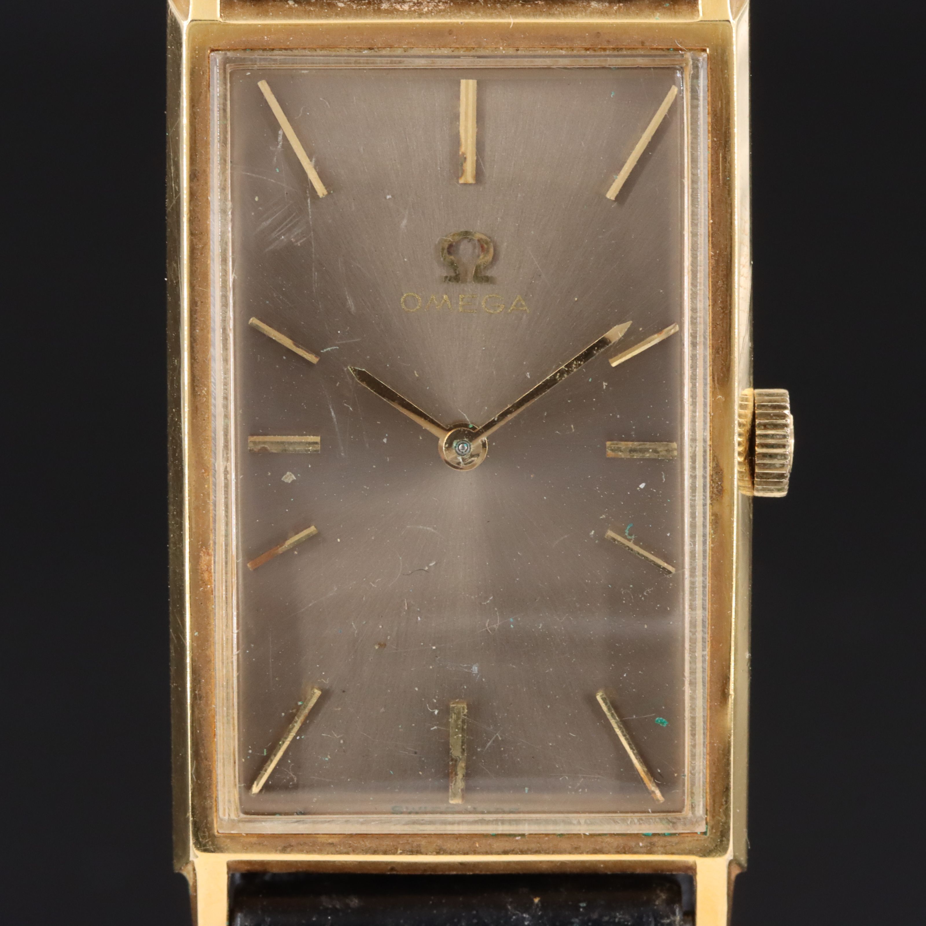 Omega Geneve Gold - Plated Ultra Thin Watch