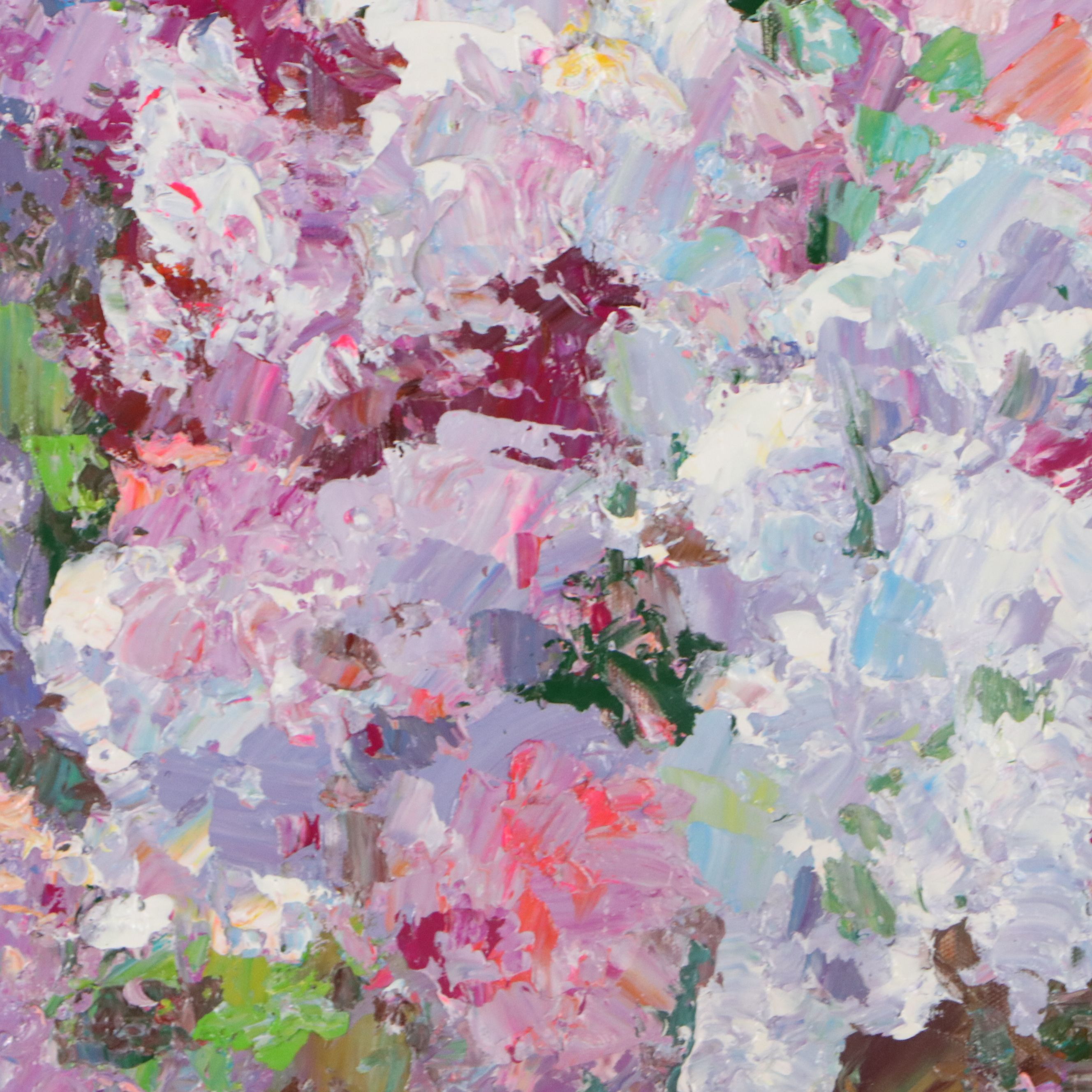 Ping Oil Painting "Blossoms for Mom," Circa 2026