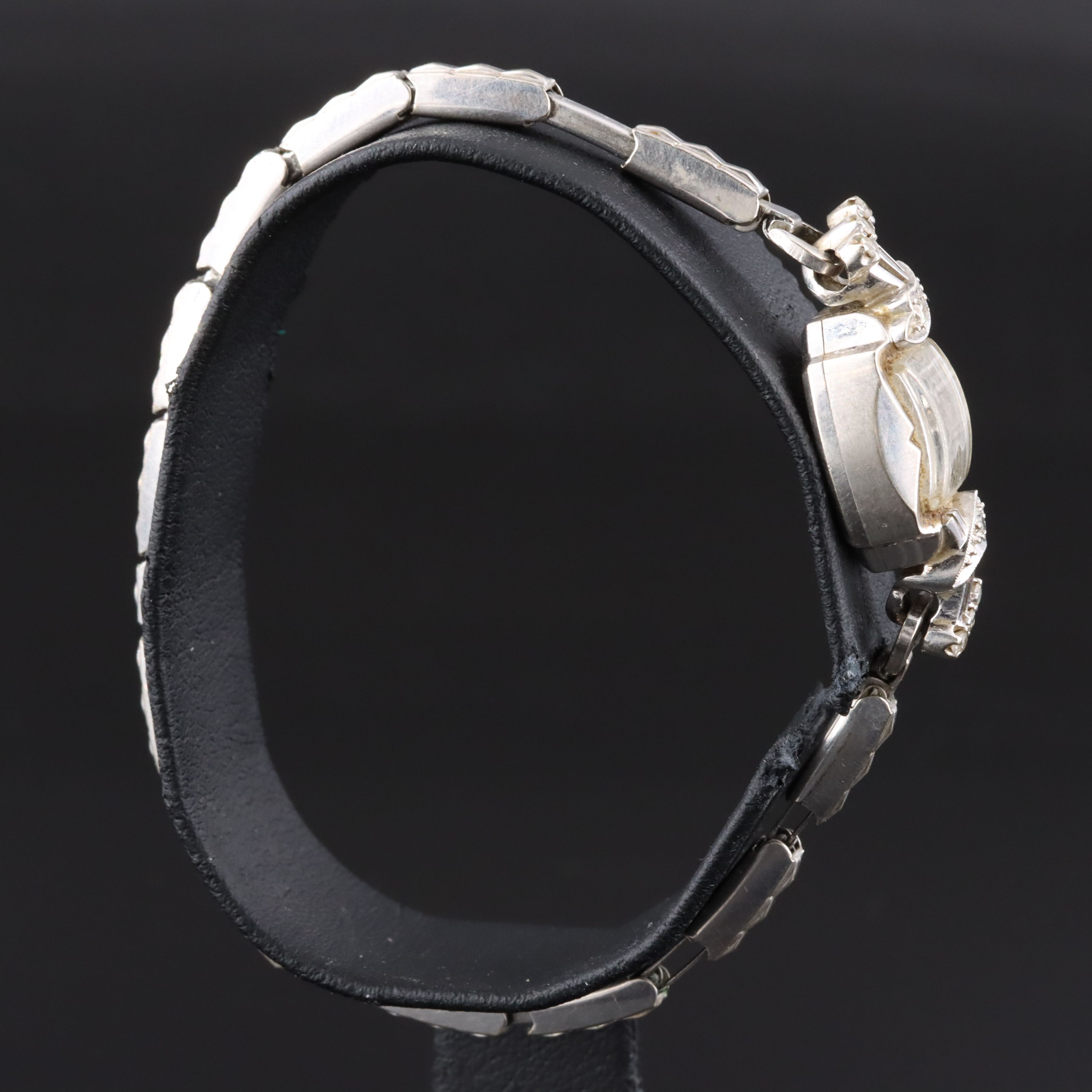 Bulova 23 14K Diamond Accented Cocktail Watch