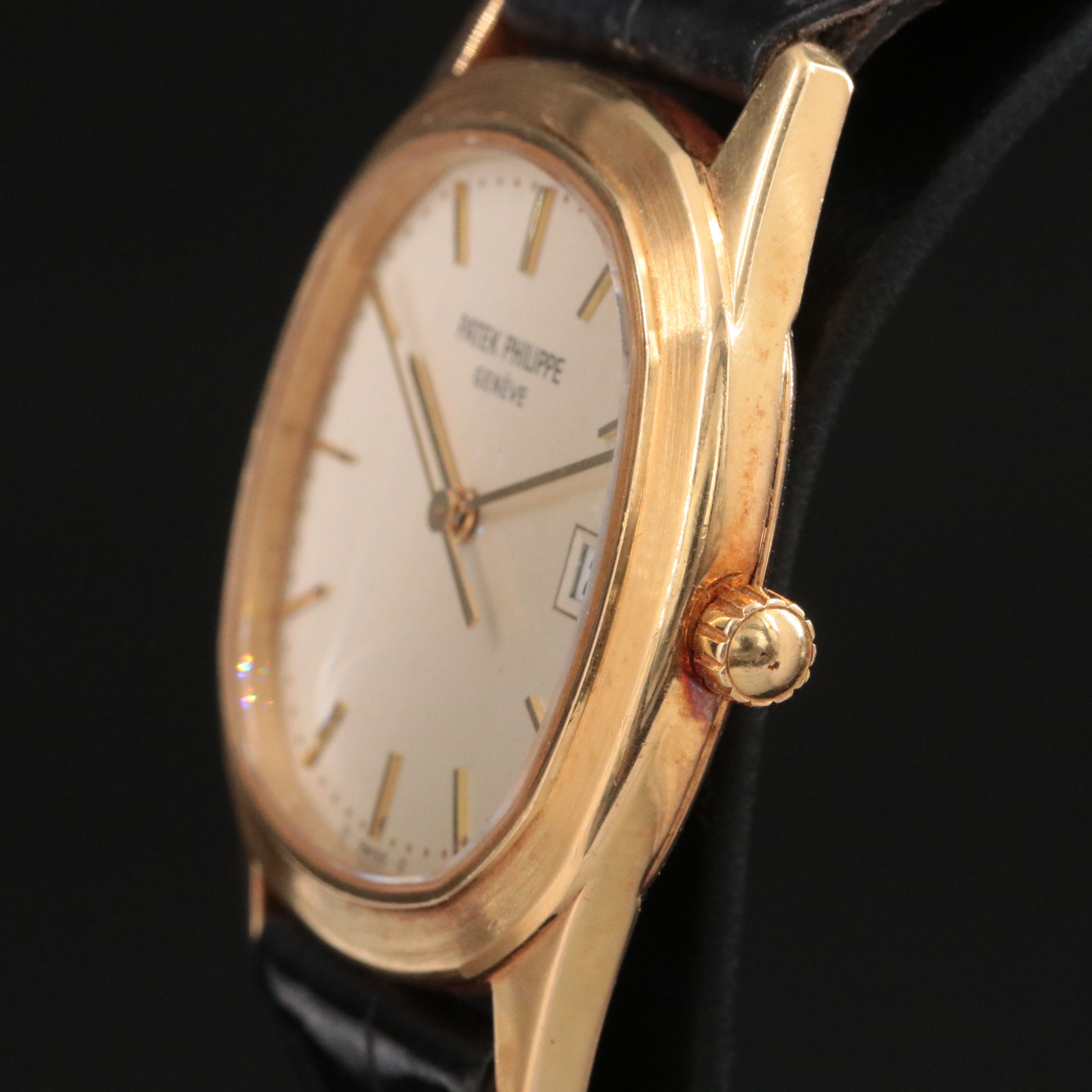 Patek Philippe Sigma Dial ref.3701 18K Vintage Watch c.1980's