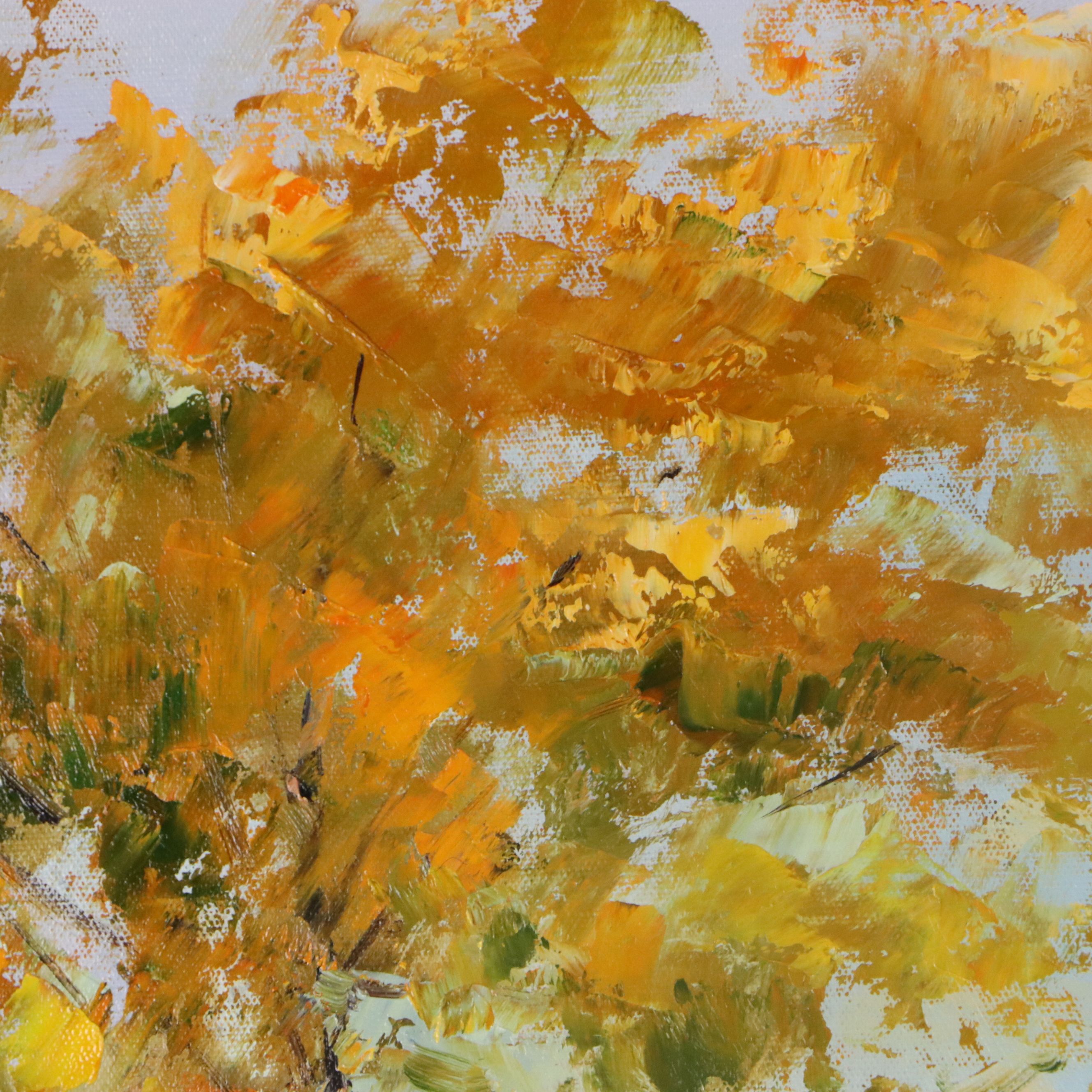 Oil Painting "Enchanted Forest," Circa 2026