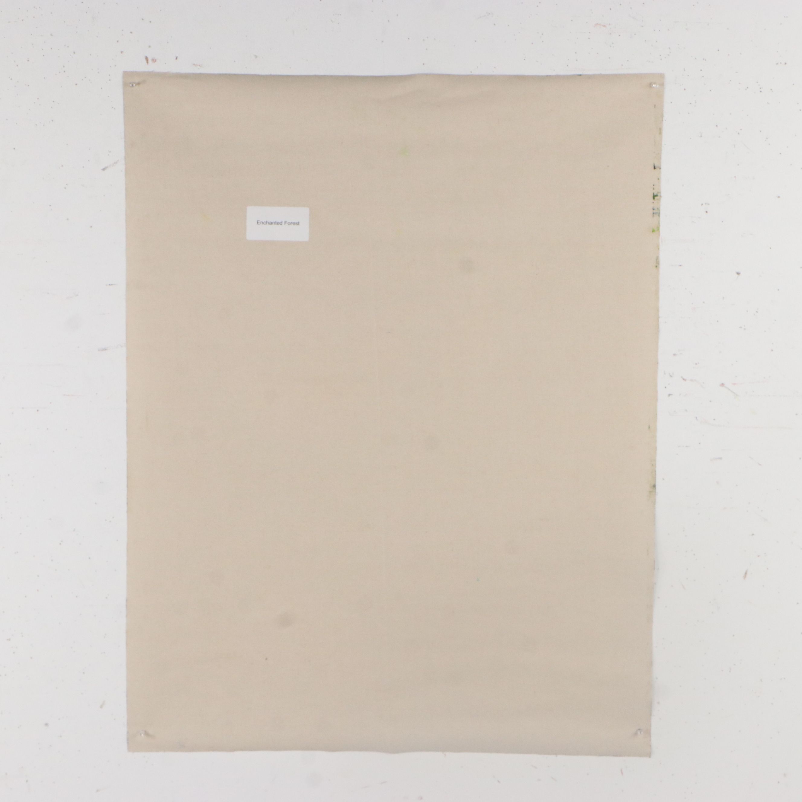 Oil Painting "Enchanted Forest," Circa 2026