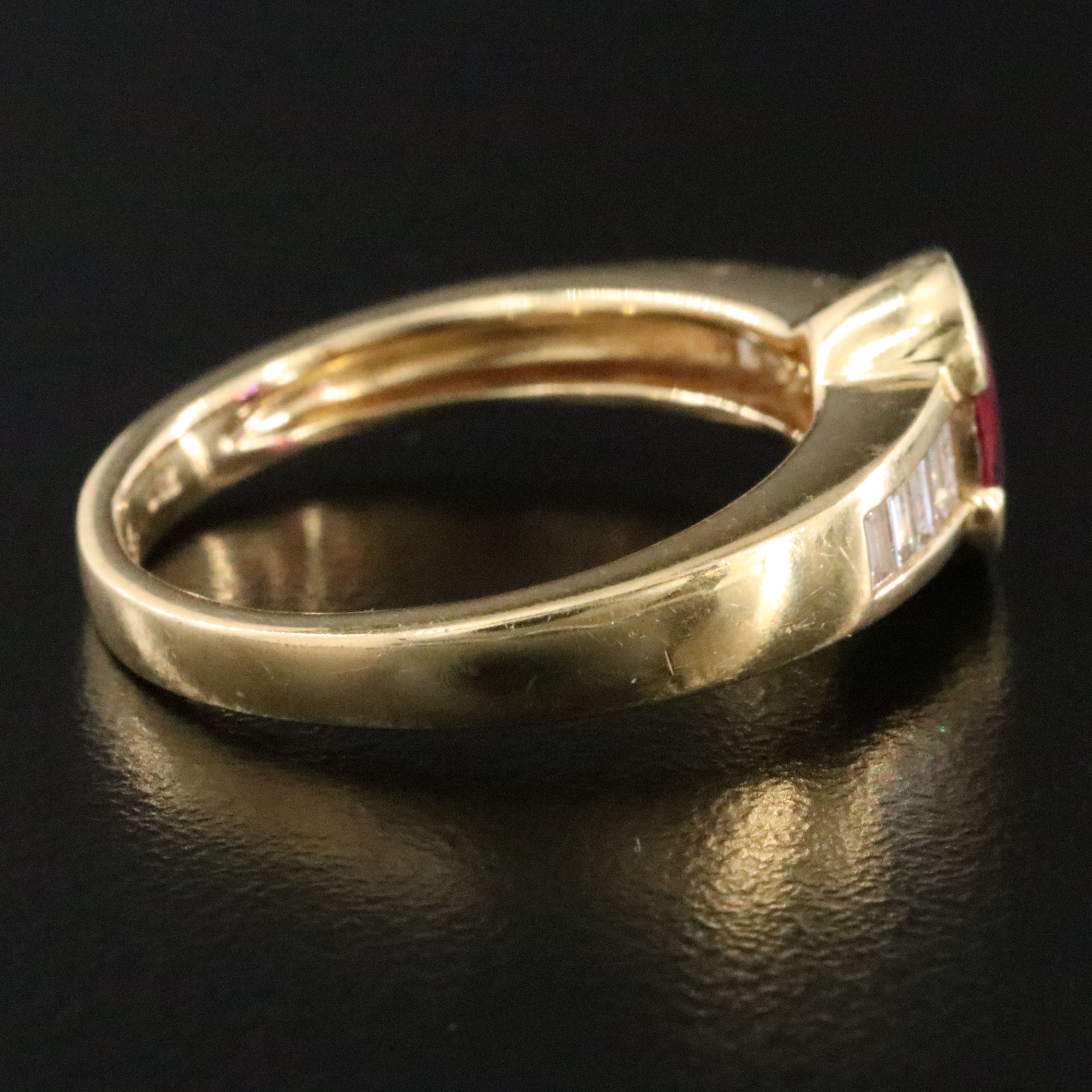 H Stern 18K Pink Tourmaline and Diamond Ring