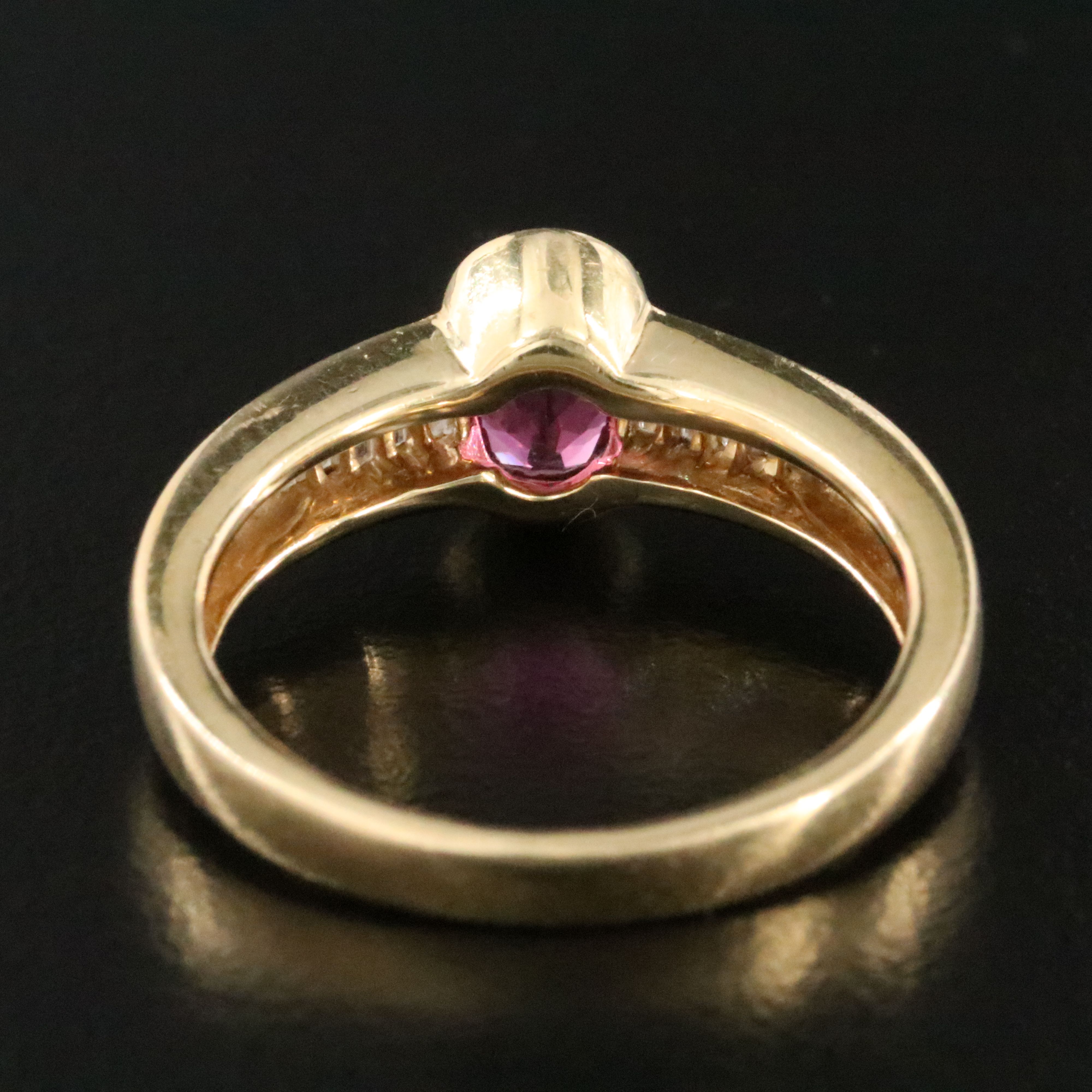 H Stern 18K Pink Tourmaline and Diamond Ring