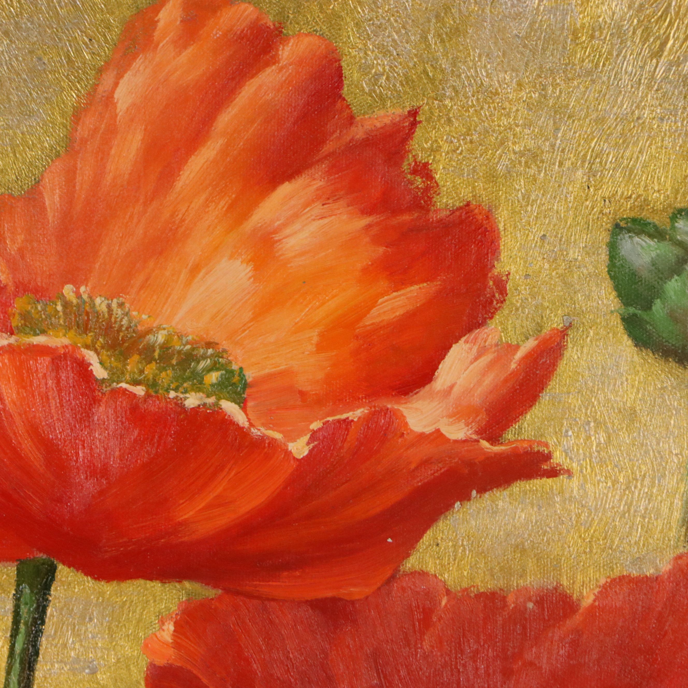 Dekai Floral Oil Painting of Poppies, Circa 2026