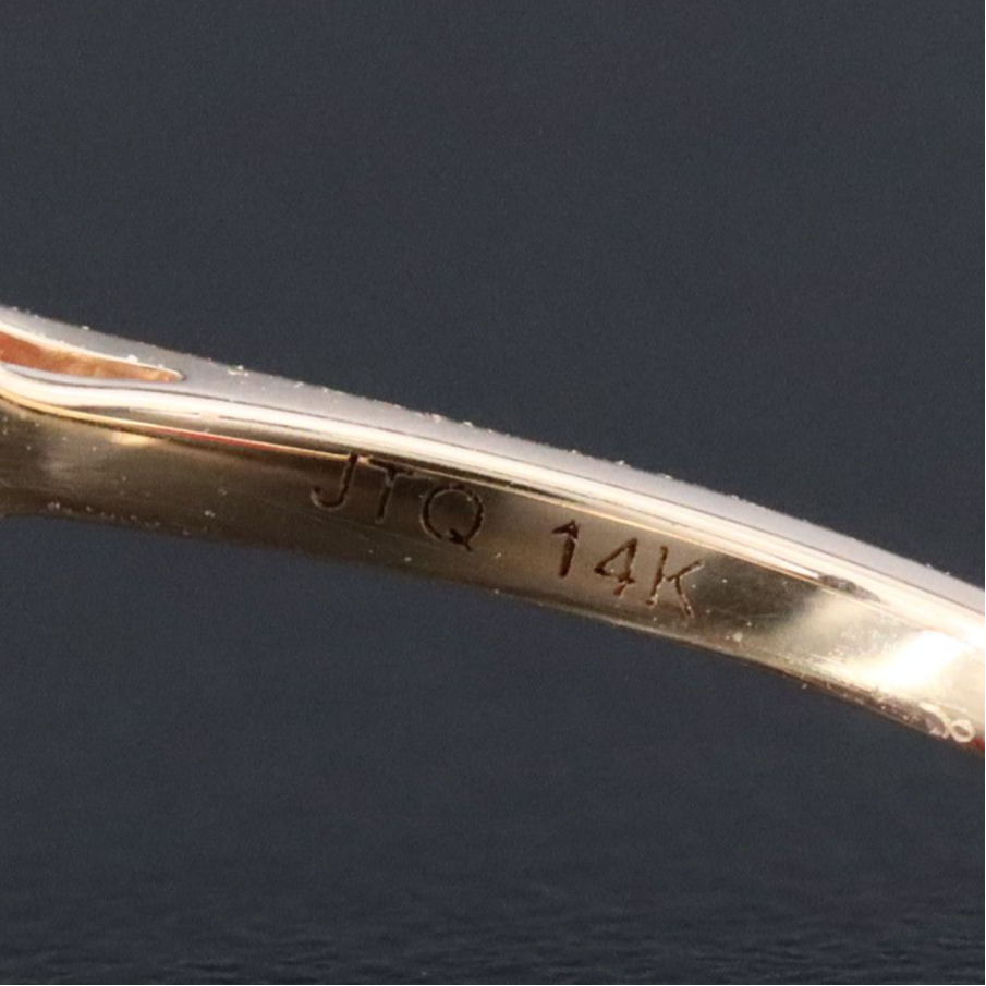 14K 4.40 CT Lab Grown Ruby and Moissanite Halo Ring