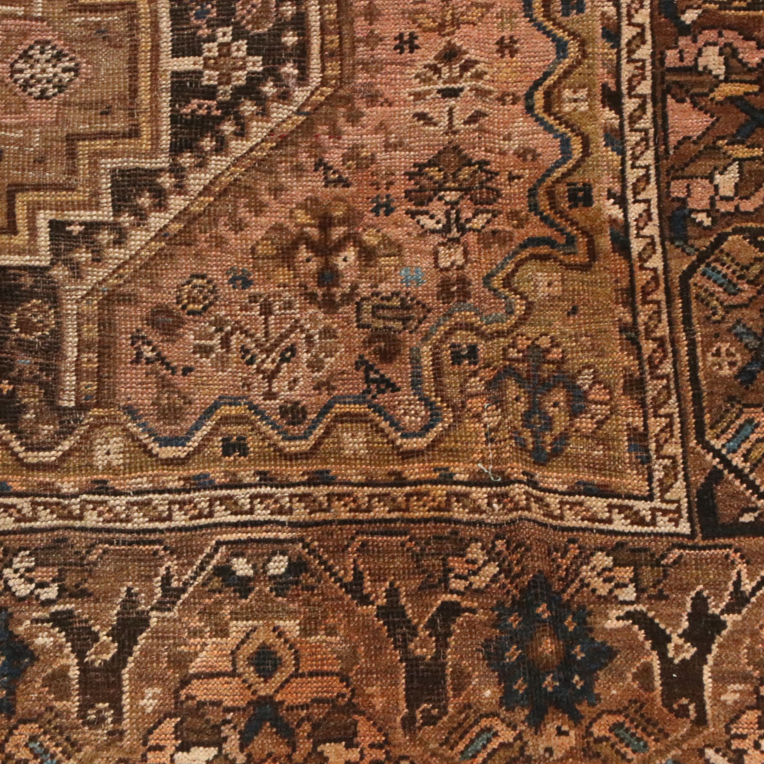 4'11 x 6'6 Hand-Knotted Caucasian Shirvan Area Rug