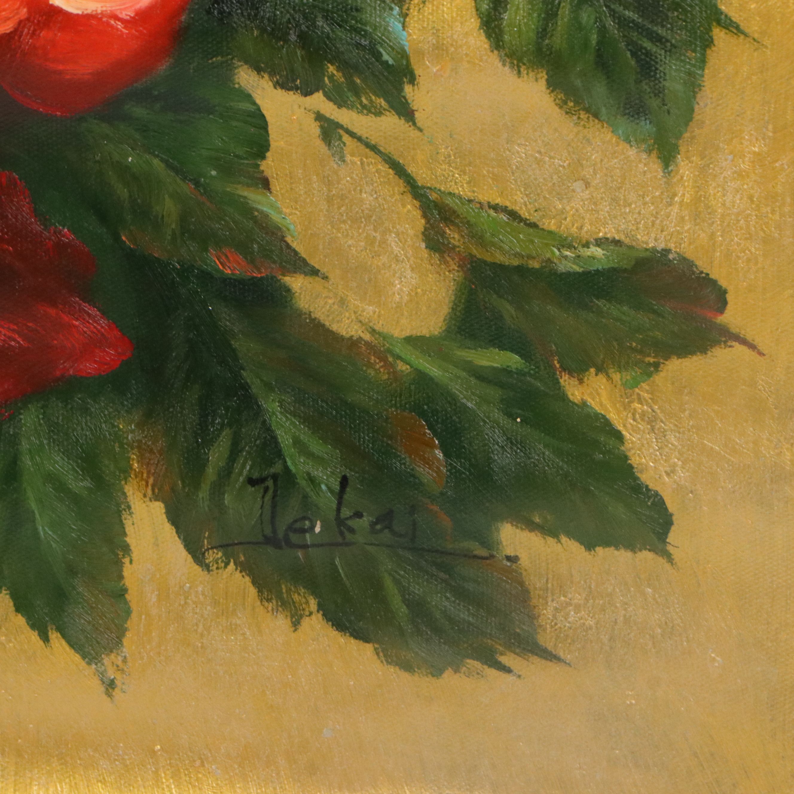 Dekai Floral Oil Painting of Poppies, Circa 2026