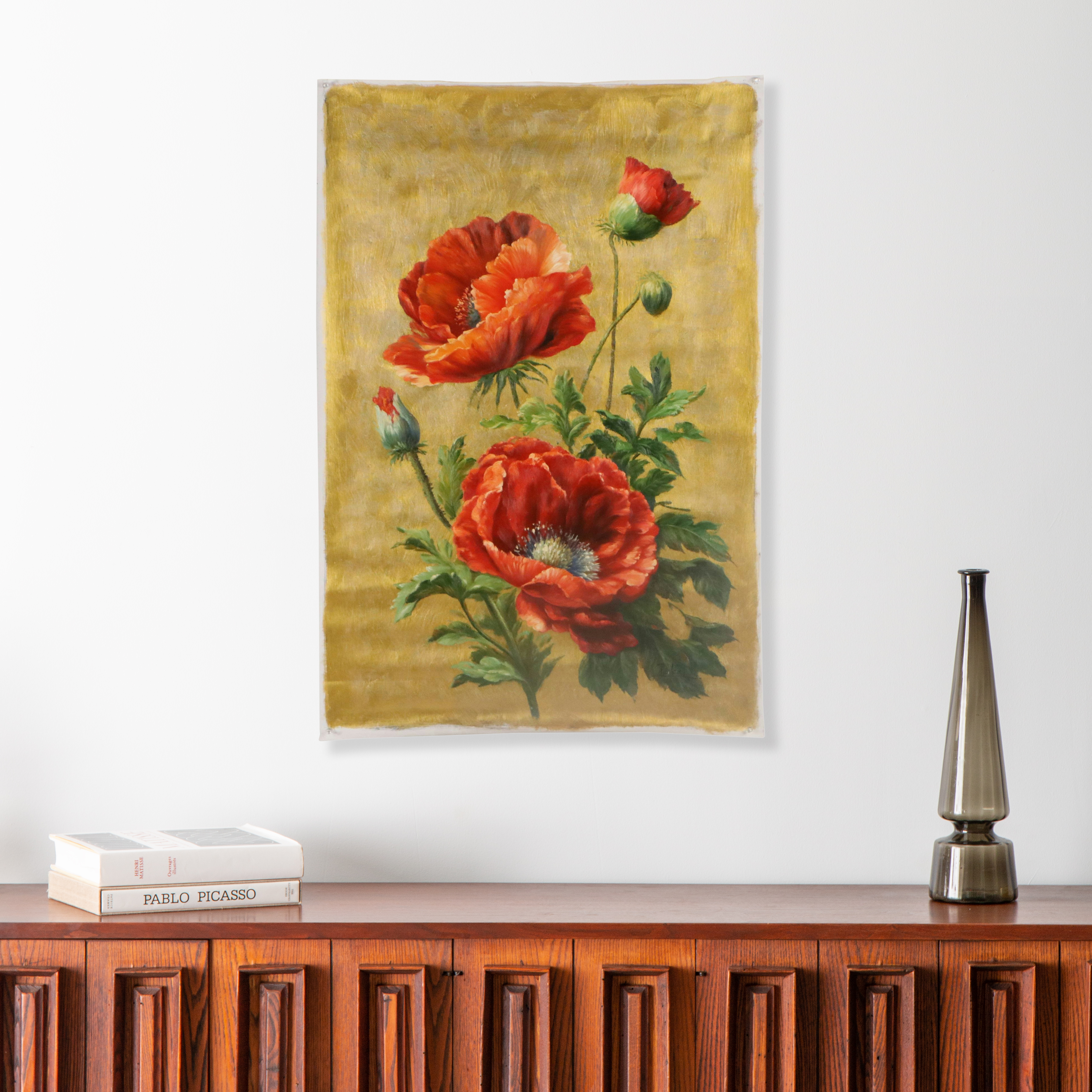 Dekai Floral Oil Painting of Poppies, Circa 2026