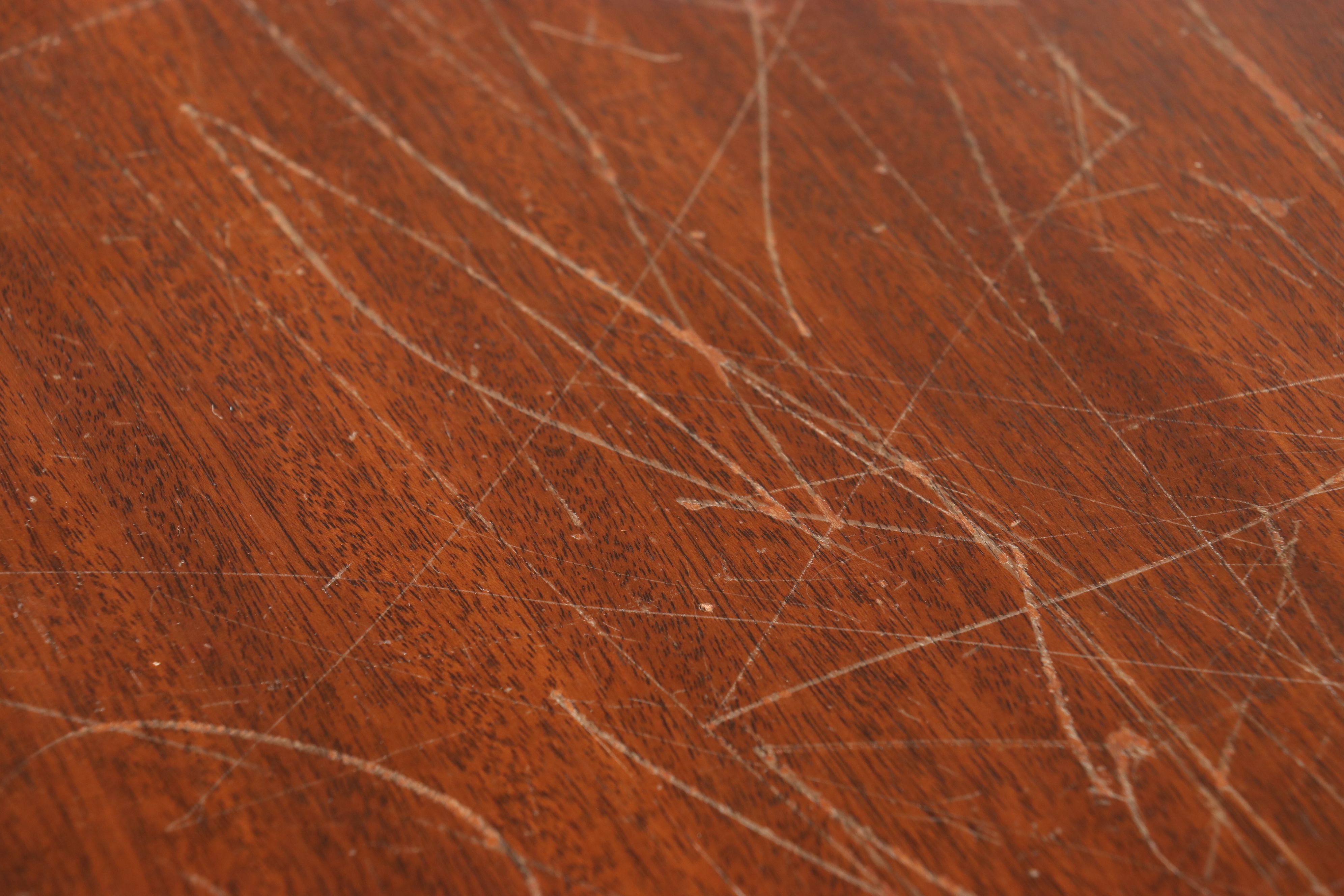 Federal Style Kidney-Shaped Mahogany Sideboard, Mid to Late 20th Century