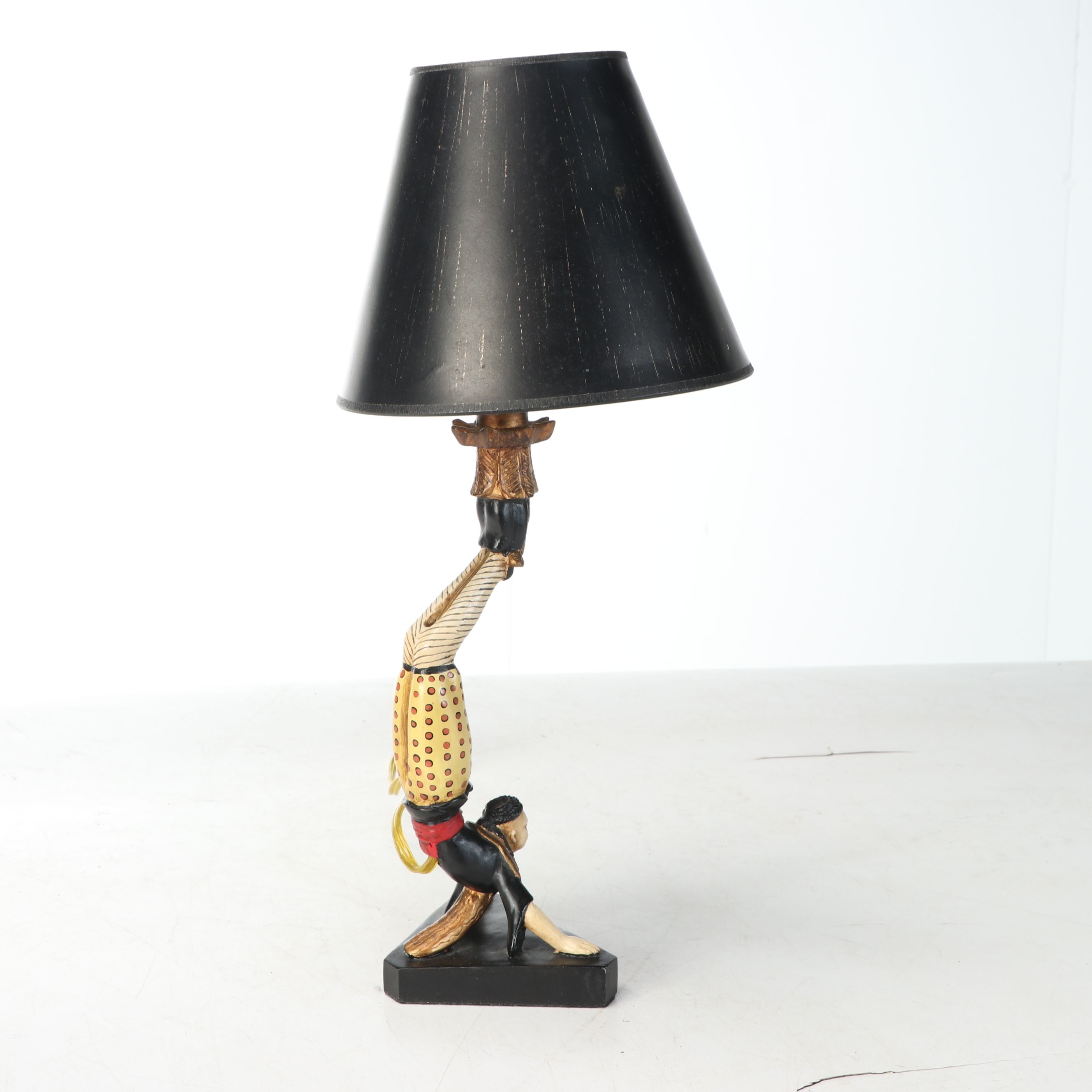 Chinese Acrobat Figural Accent Light