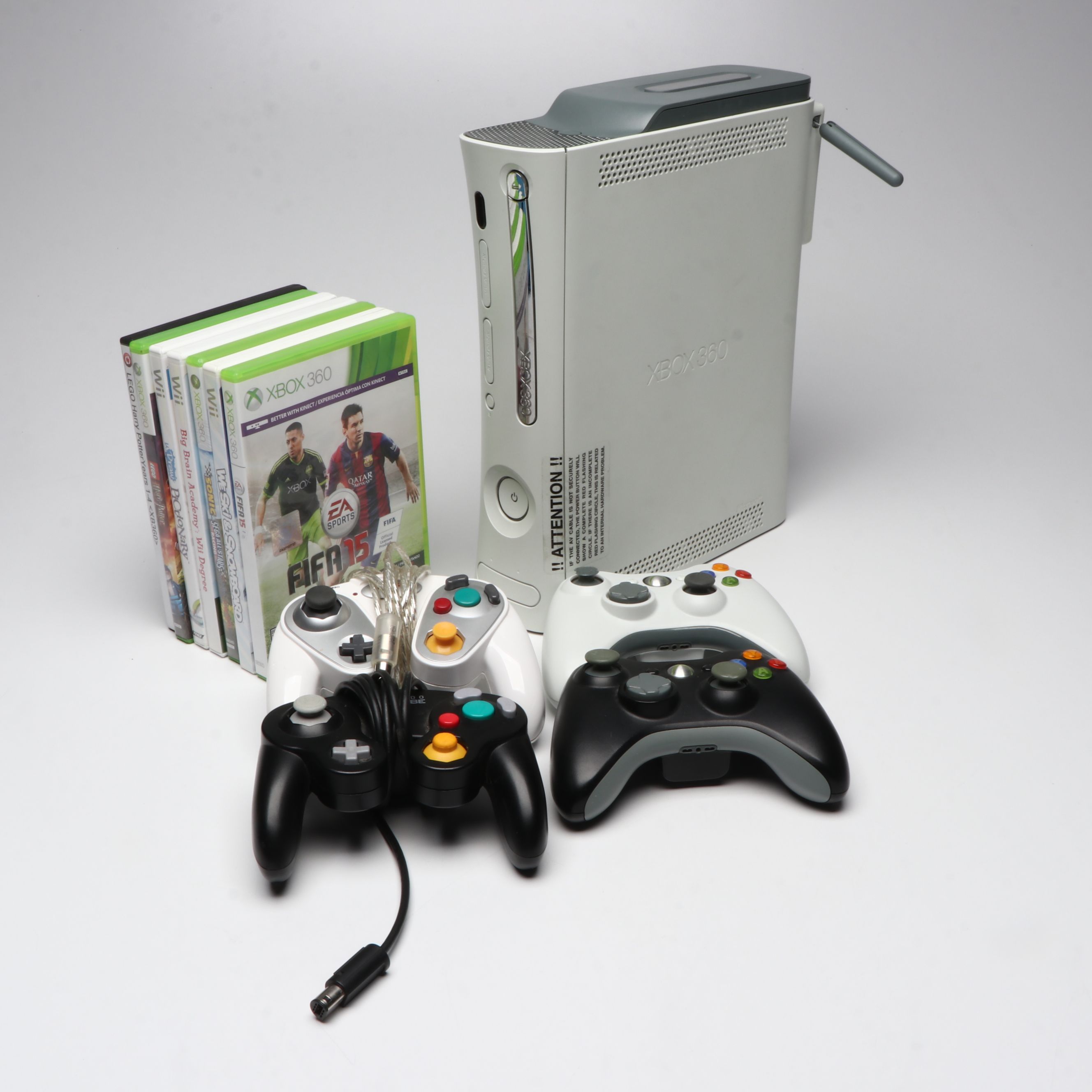 Microsoft Xbox 360 with Lego Harry Potter and More Games