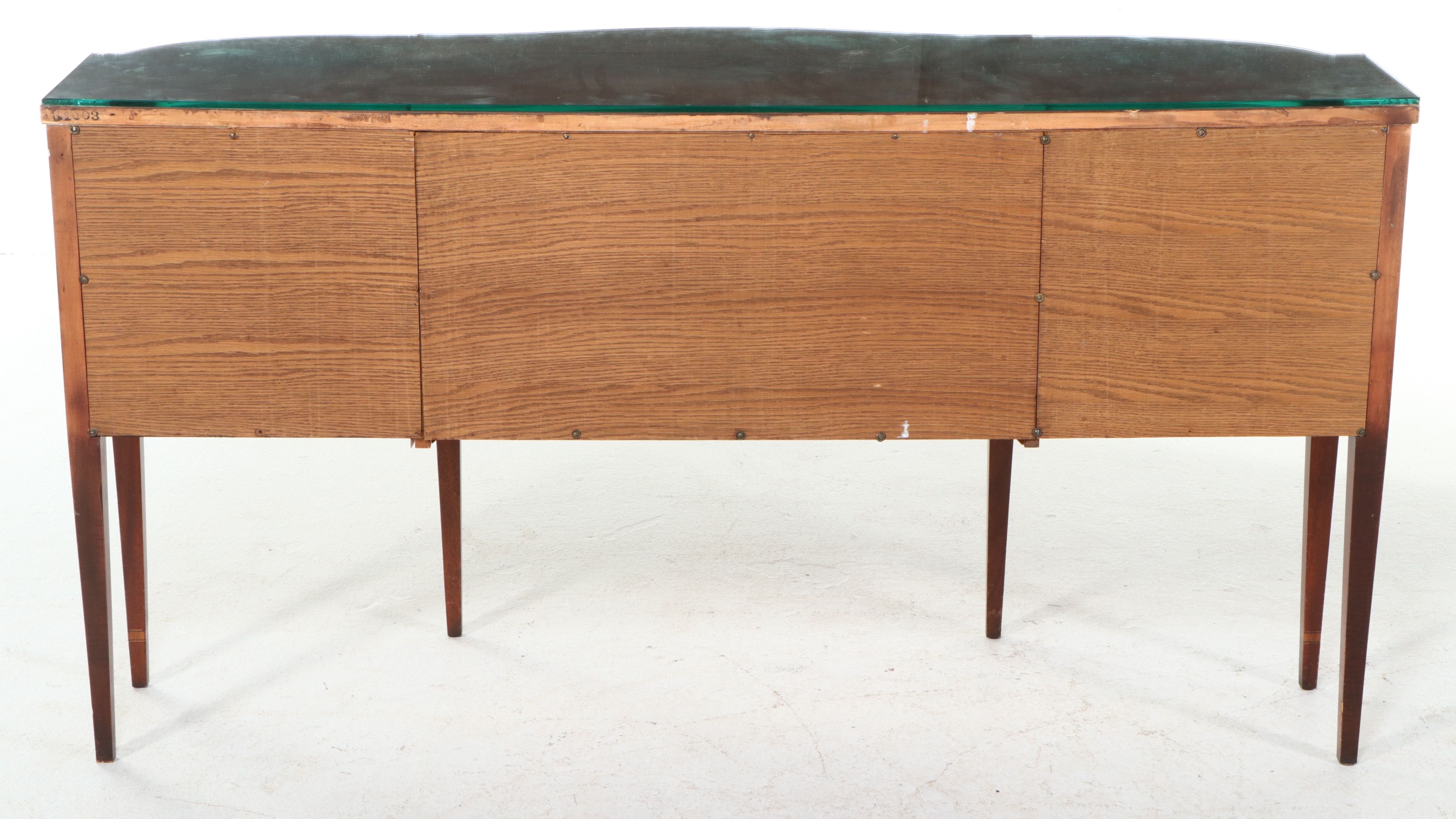 Irwin Furniture Pendleton Collection Hepplewhite Style Mahogany Sideboard