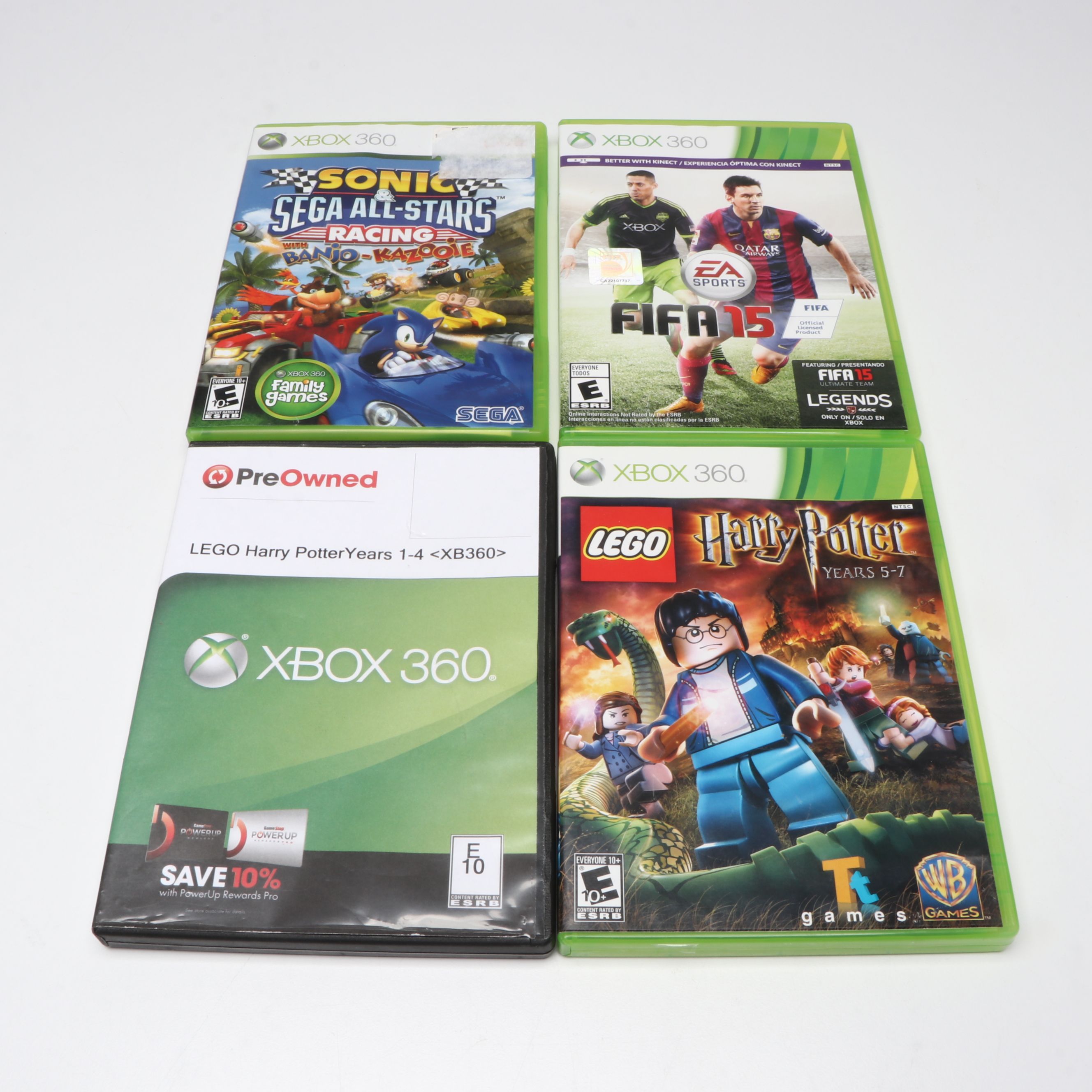 Microsoft Xbox 360 with Lego Harry Potter and More Games
