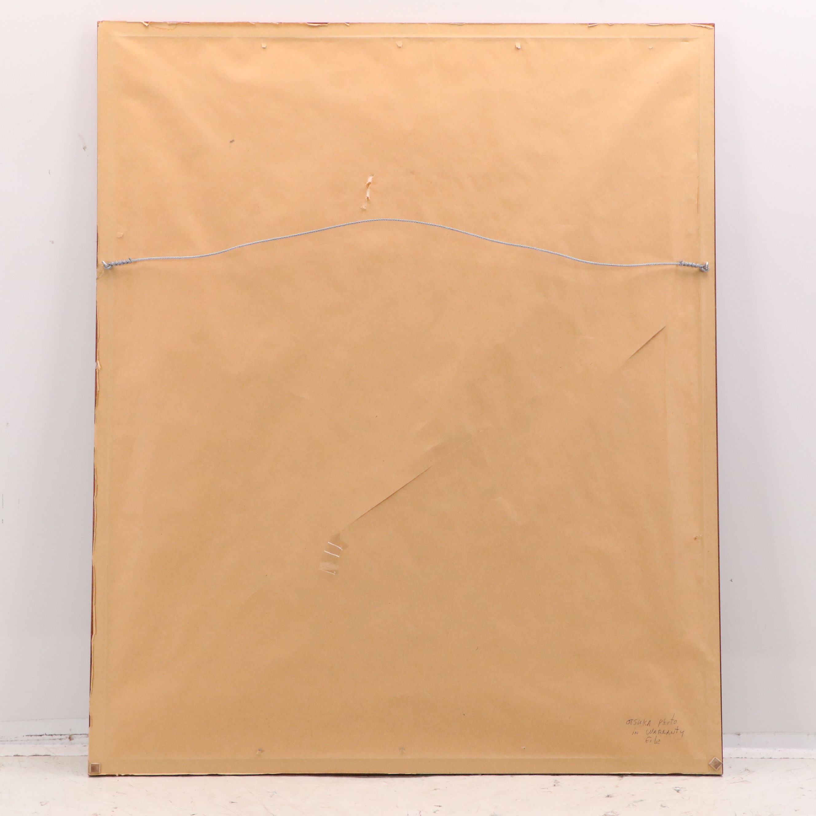 Hisashi Otsuka Offset Lithograph Poster "The Warrior"