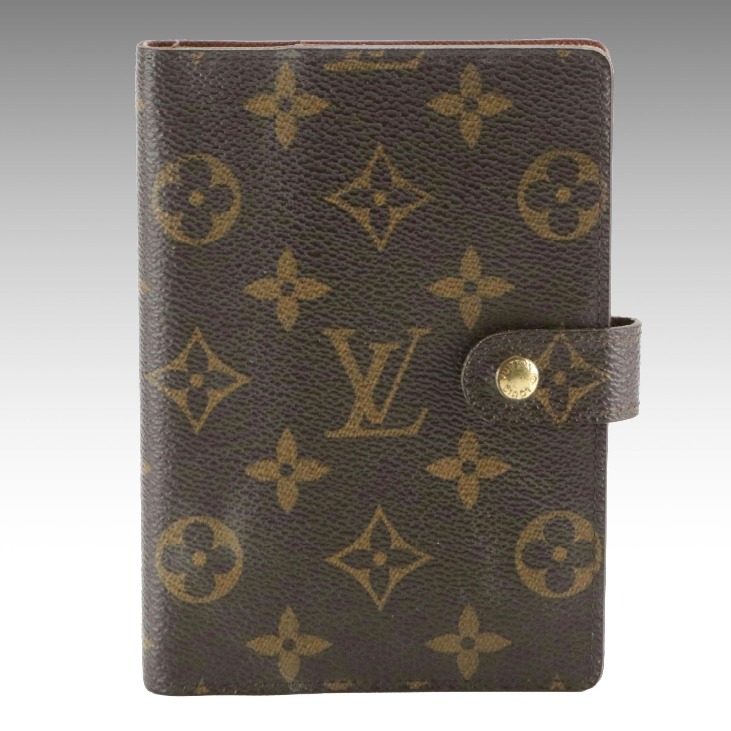 Louis Vuitton Agenda Fonctionnel PM 6 Ring Cover in Monogram Canvas