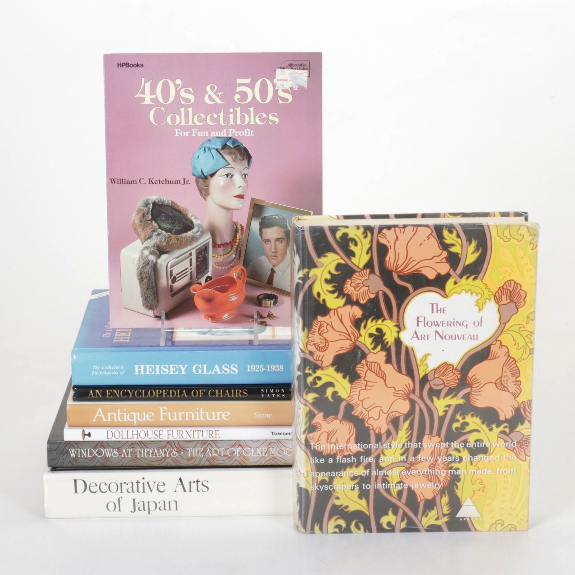 "The Flowering of Art Nouveau" & Other Books on Arts, Antiques, and Collectibles