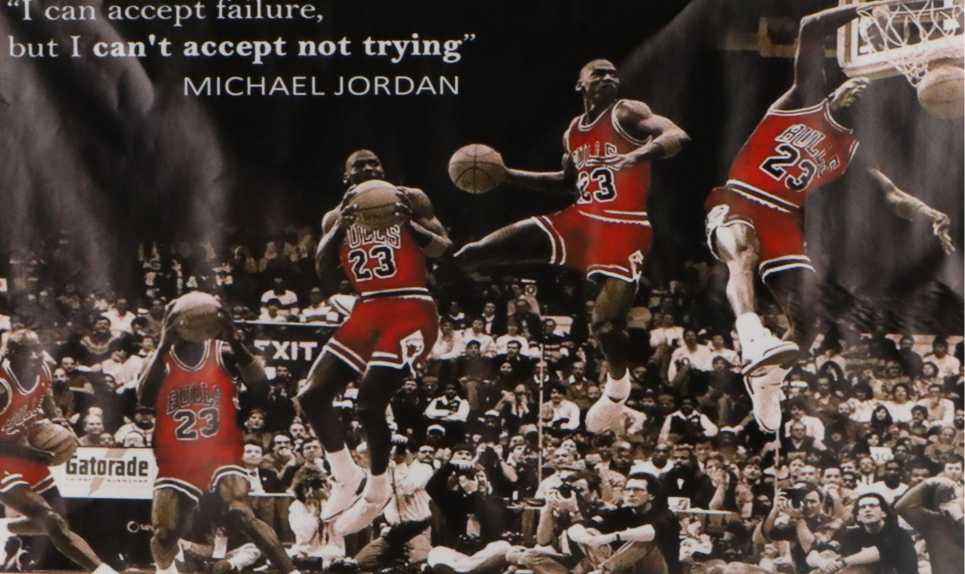 Large Vinyl Michael Jordan Poster