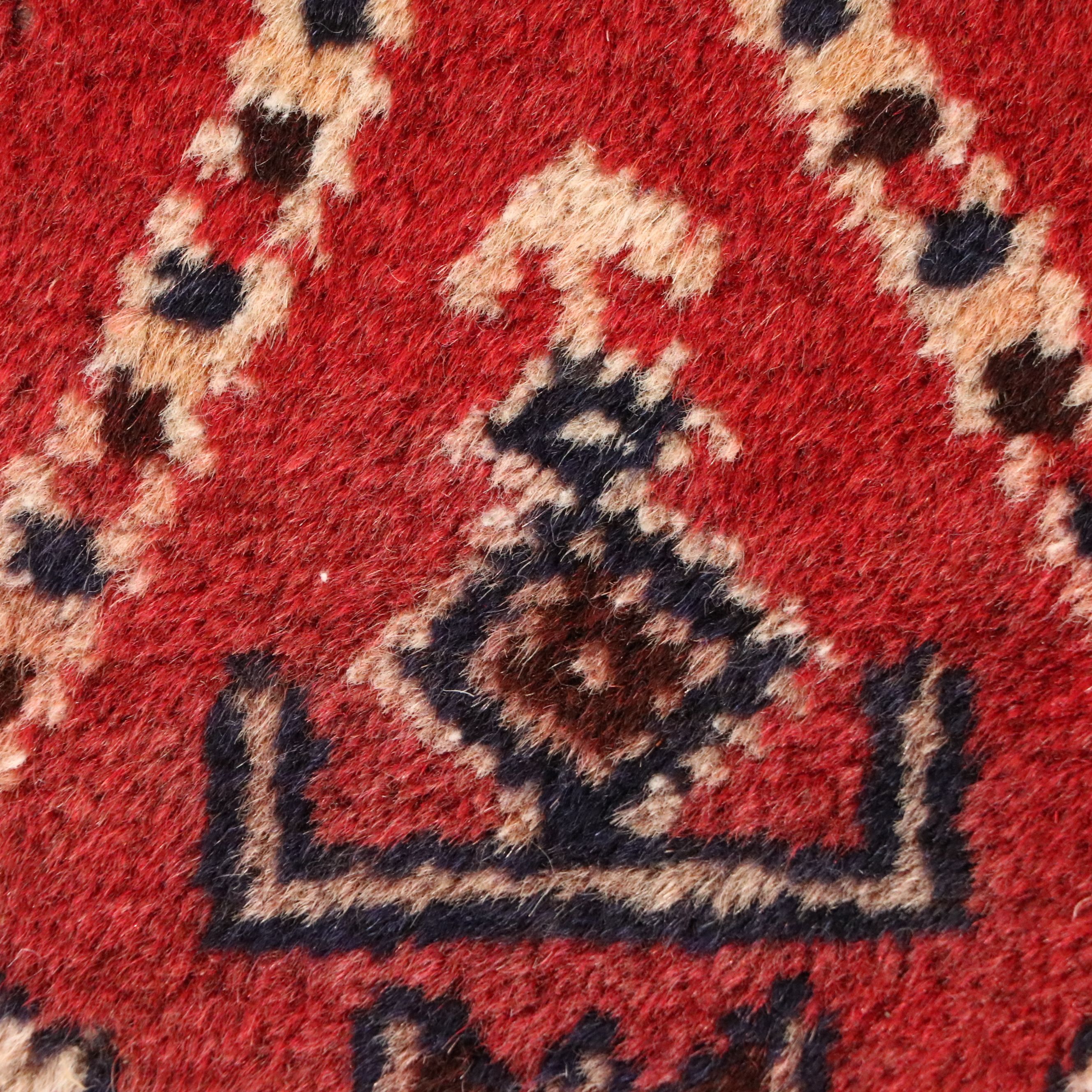 3' x 4'9 Hand-Knotted Afghan Baluch Prayer Rug