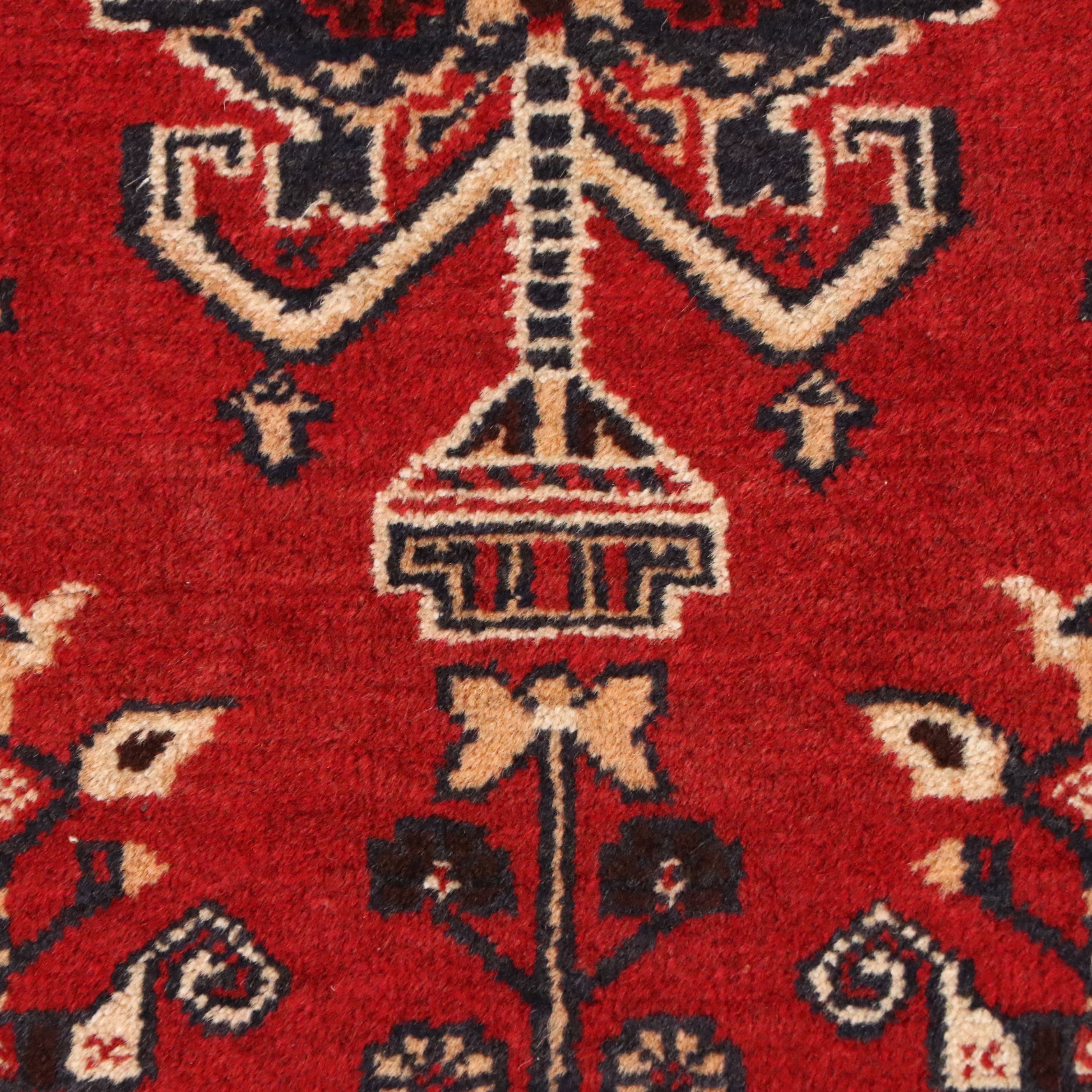 3' x 4'9 Hand-Knotted Afghan Baluch Prayer Rug