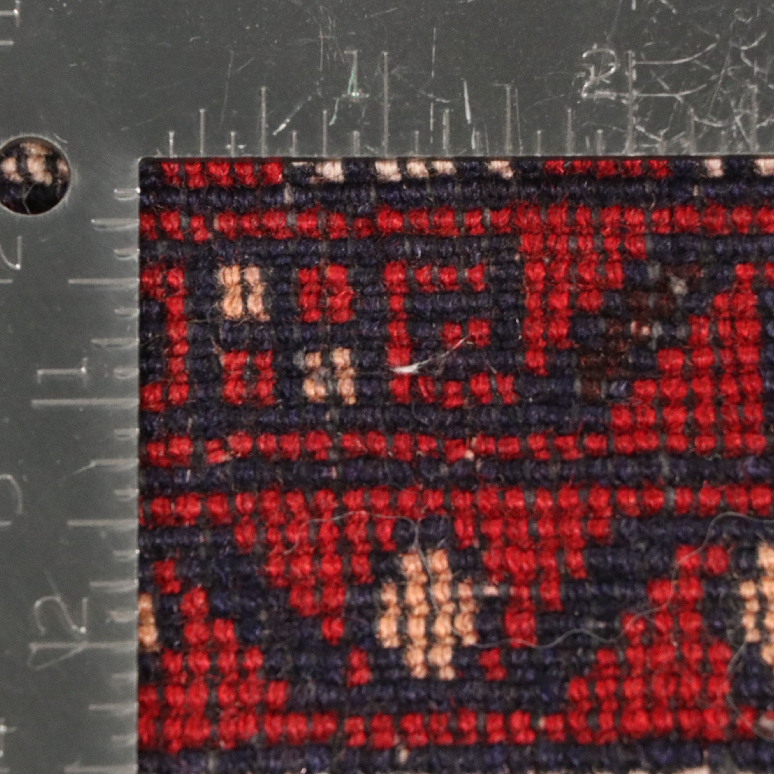 3' x 4'9 Hand-Knotted Afghan Baluch Prayer Rug