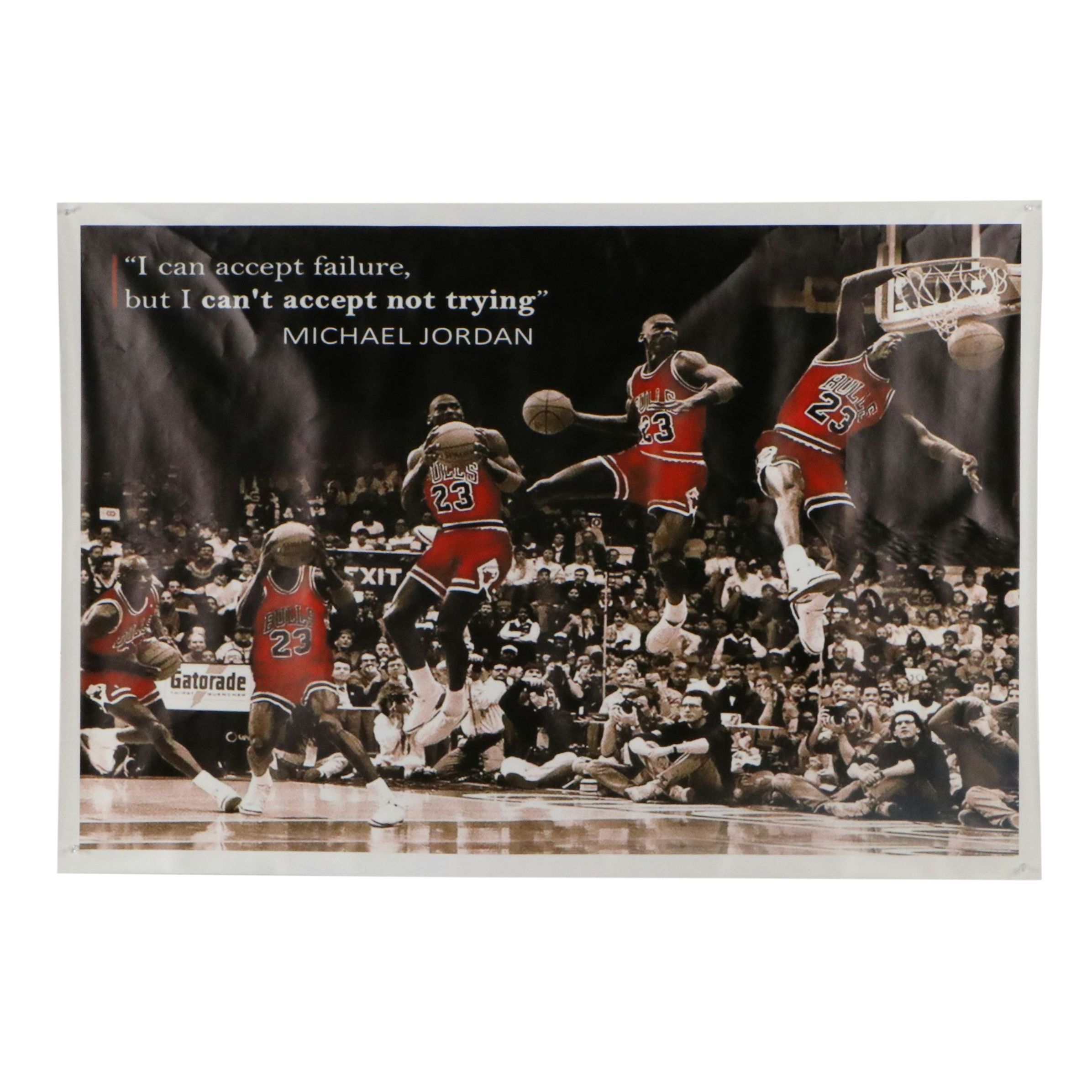 Large Vinyl Michael Jordan Poster
