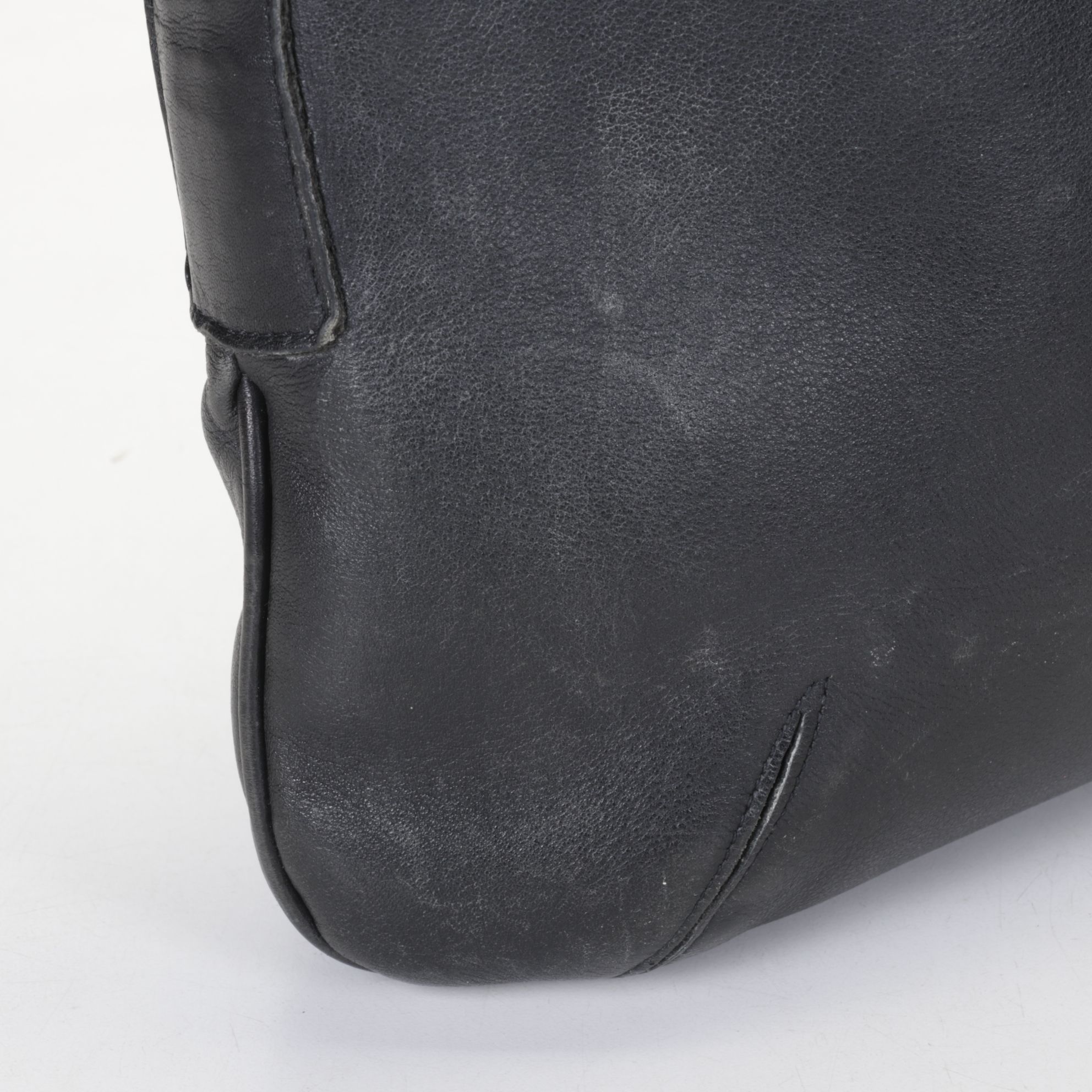 Coach Legacy East Black Leather Medium Hobo Shoulder Bag