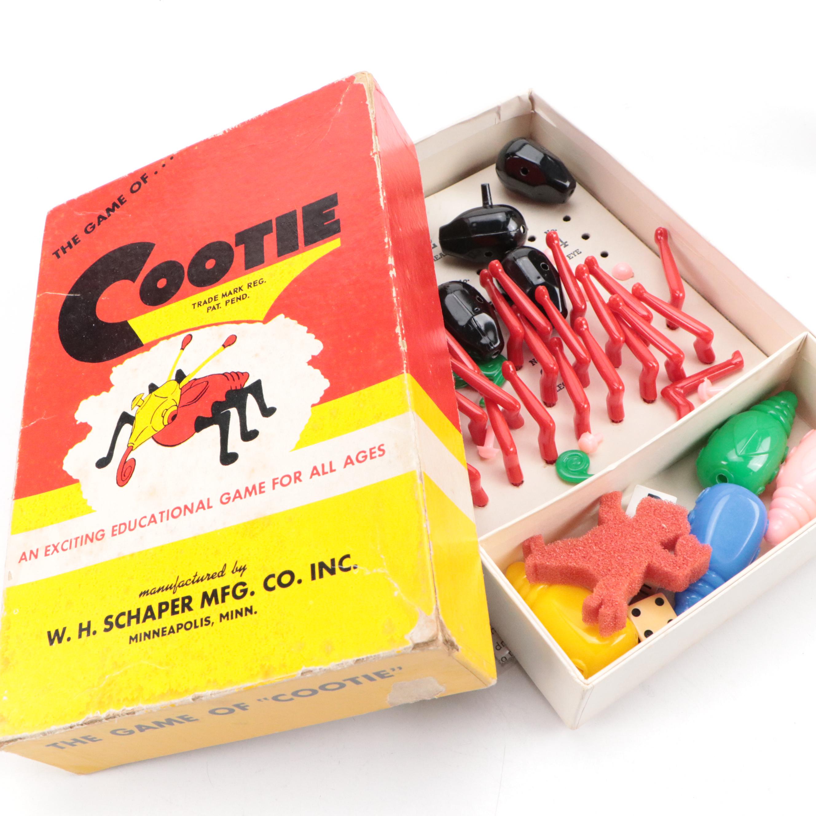 Magic Mary Ann Magnetic Paper Doll with The Game of Cootie and Other Games