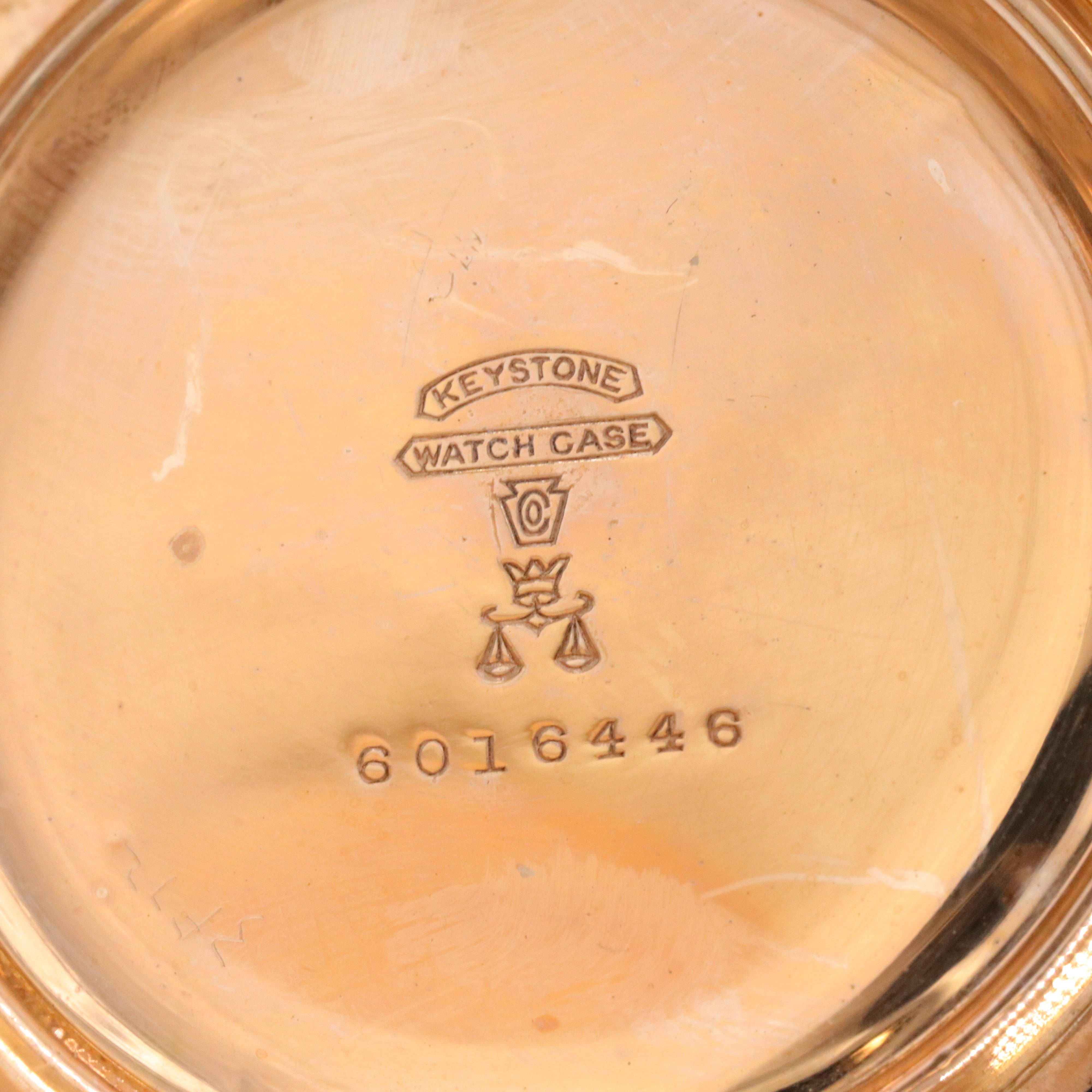 Waltham Ornate Gold-Filled Pocket Watch