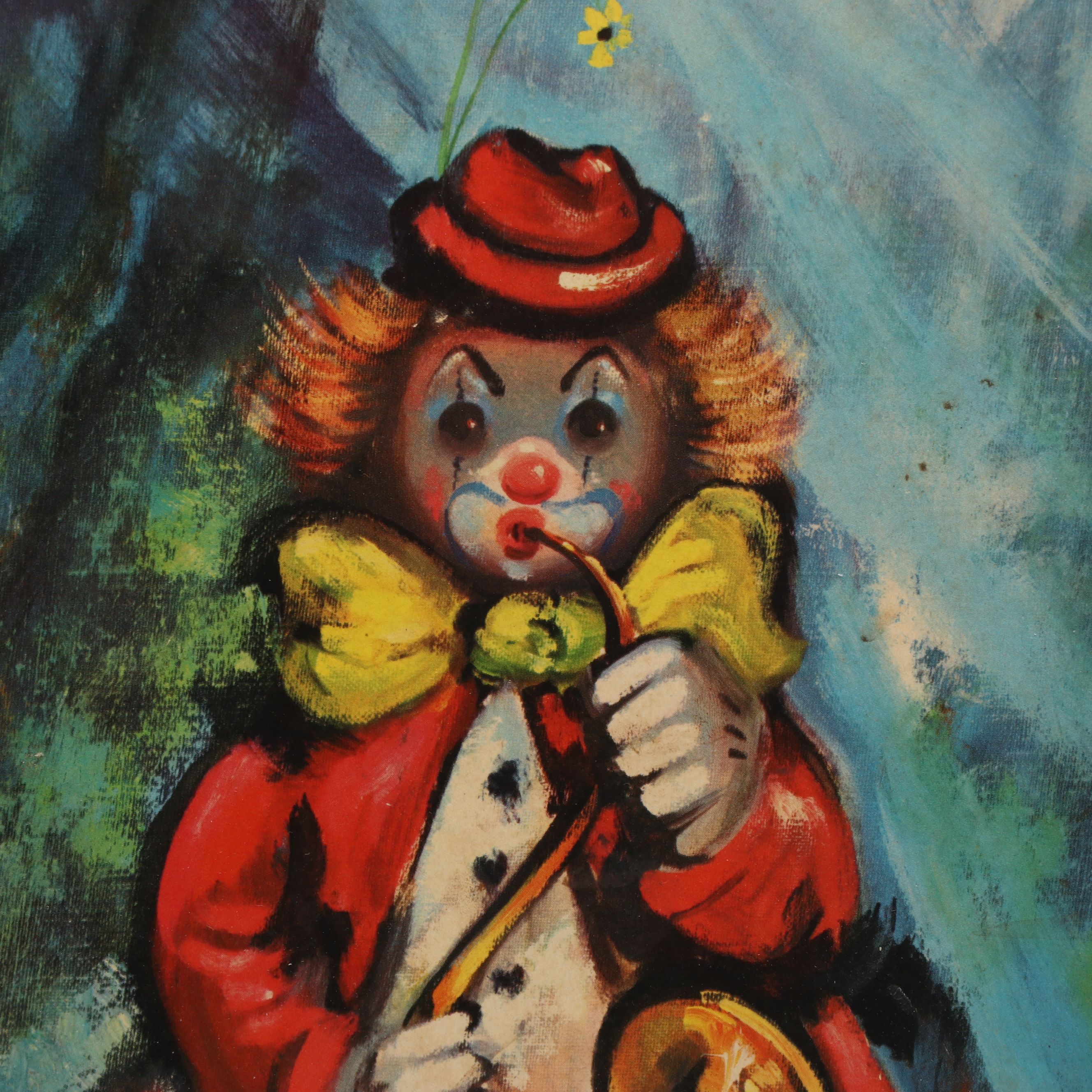 Framed Ozz Franca Prints of Clowns