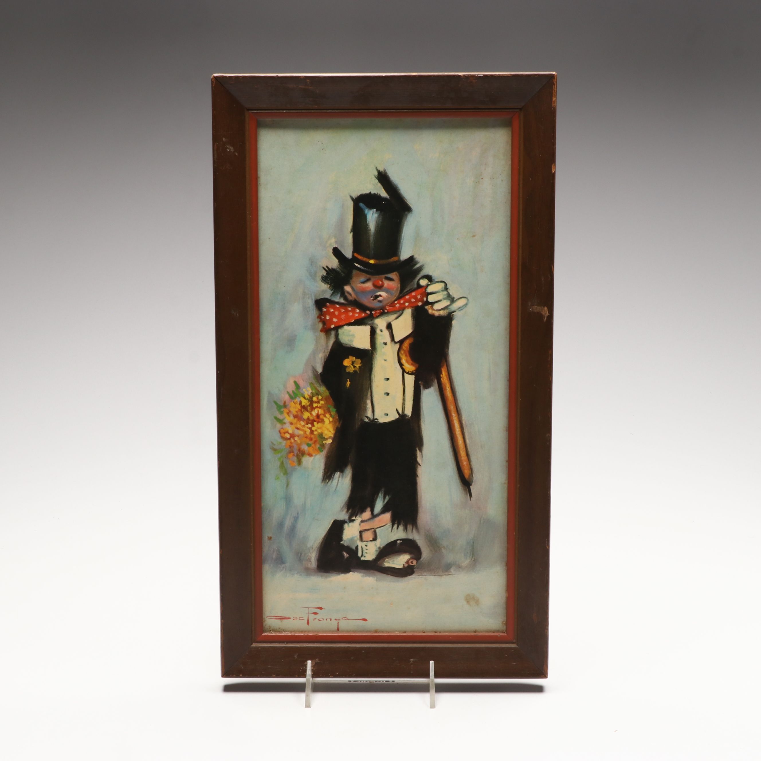 Framed Ozz Franca Prints of Clowns