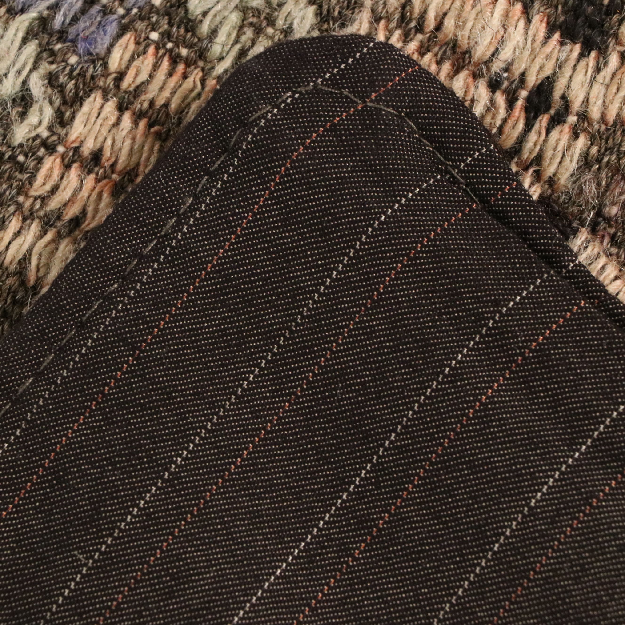 6'8 x 9'11 Handmade Turkish Patchwork Area Rug