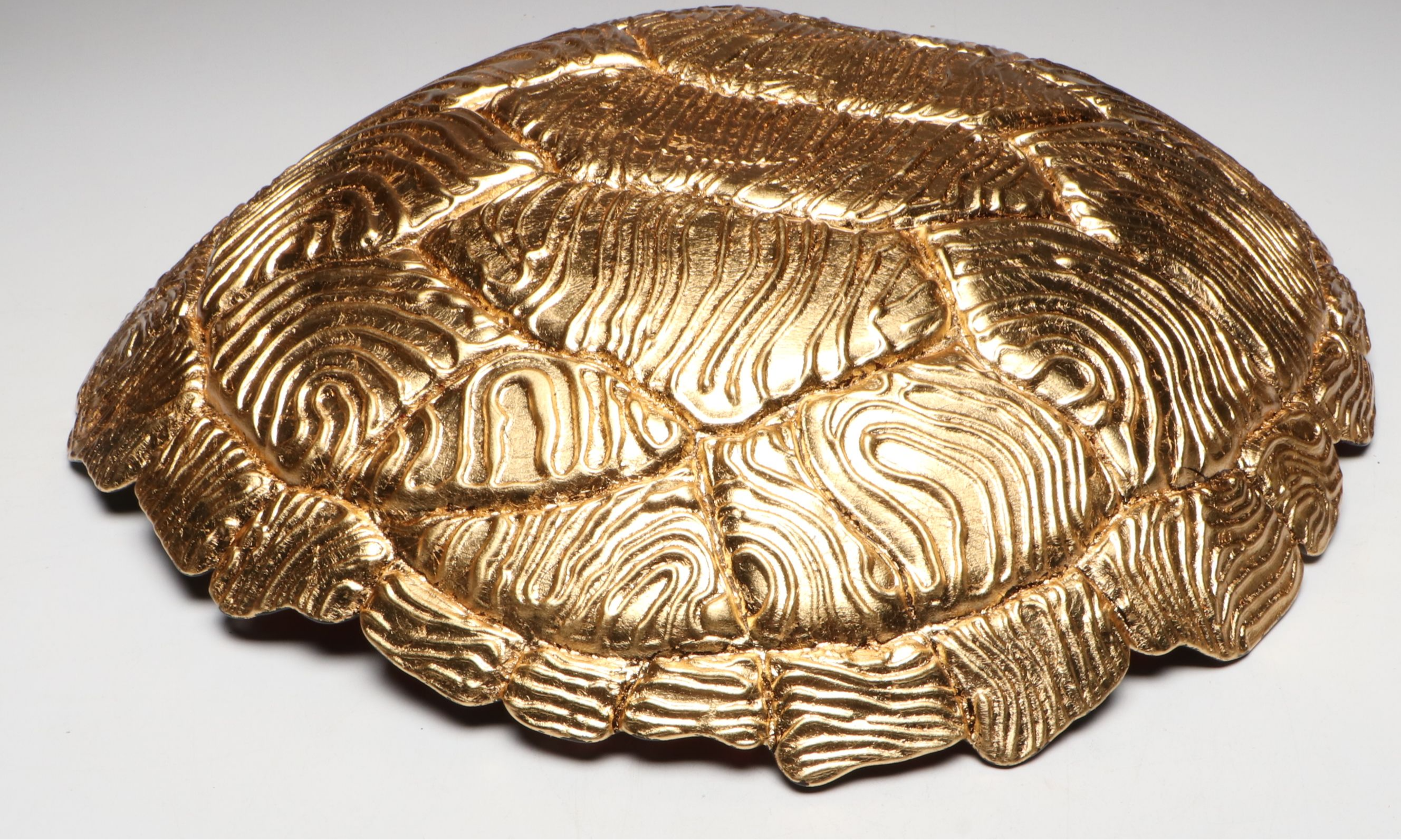 Glass Turtle Shell Centerpiece Bowl