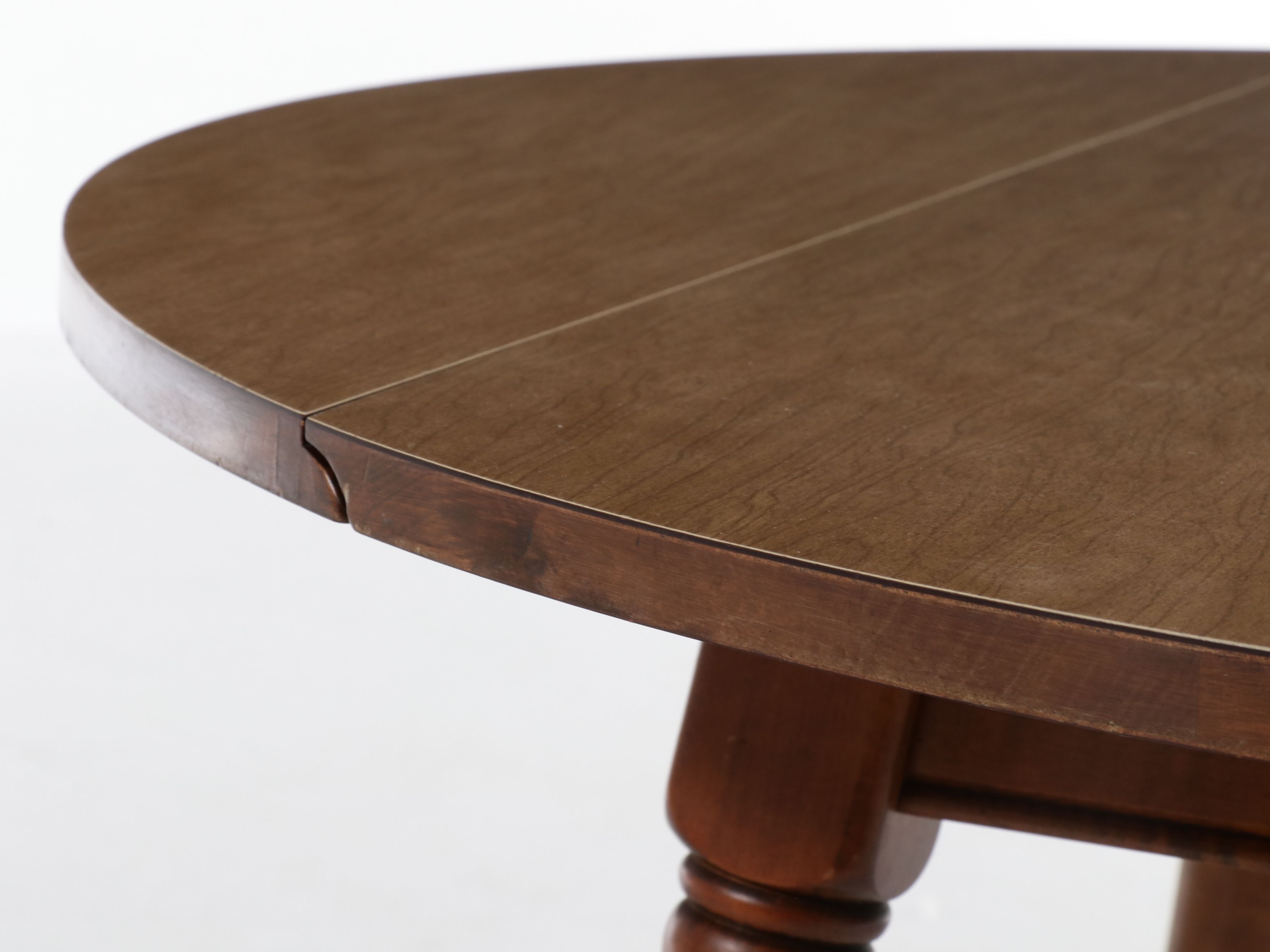 Five-Piece Colonial Revival Style Dining Set, Mid to Late 20th Century