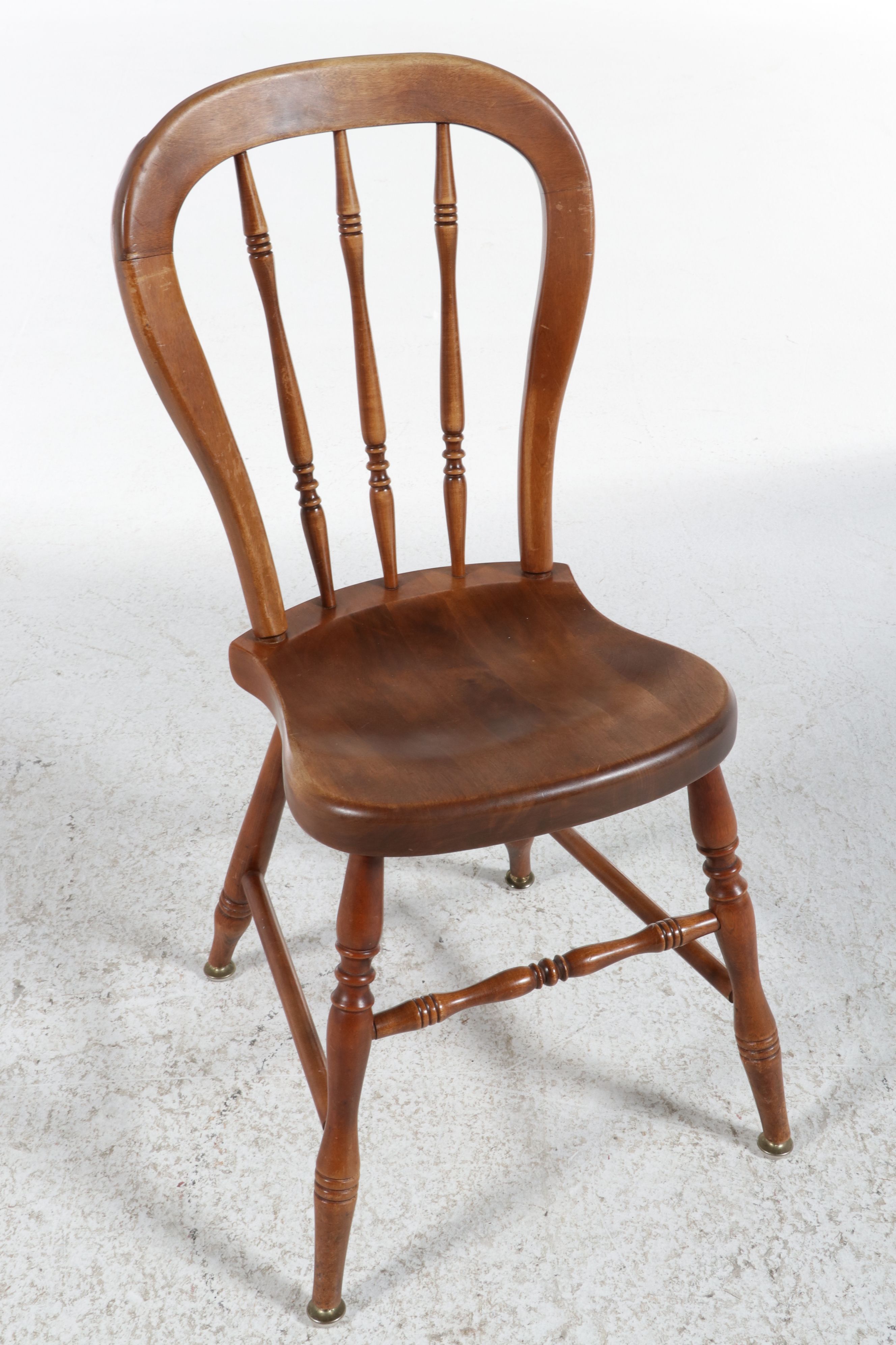 Five-Piece Colonial Revival Style Dining Set, Mid to Late 20th Century