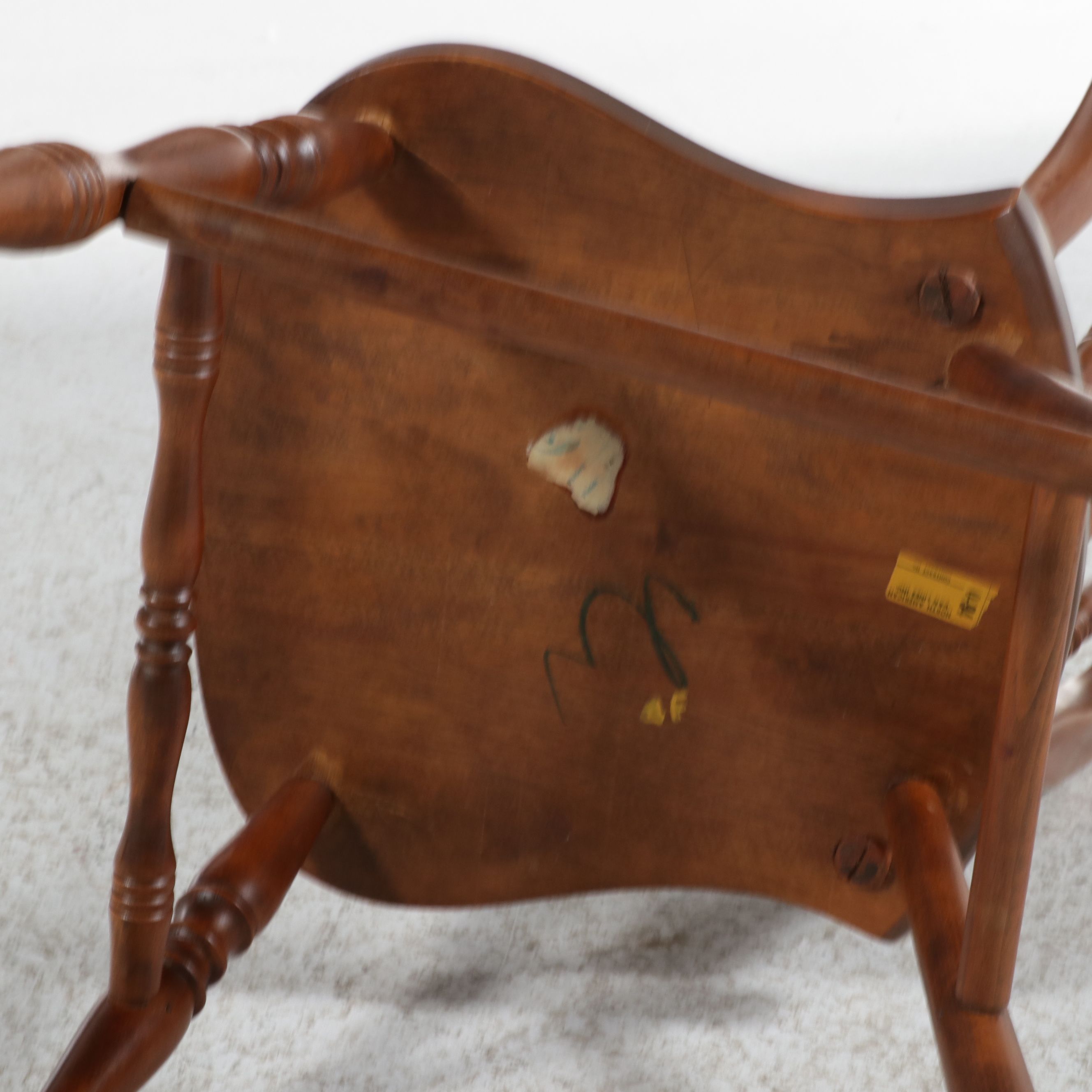 Five-Piece Colonial Revival Style Dining Set, Mid to Late 20th Century