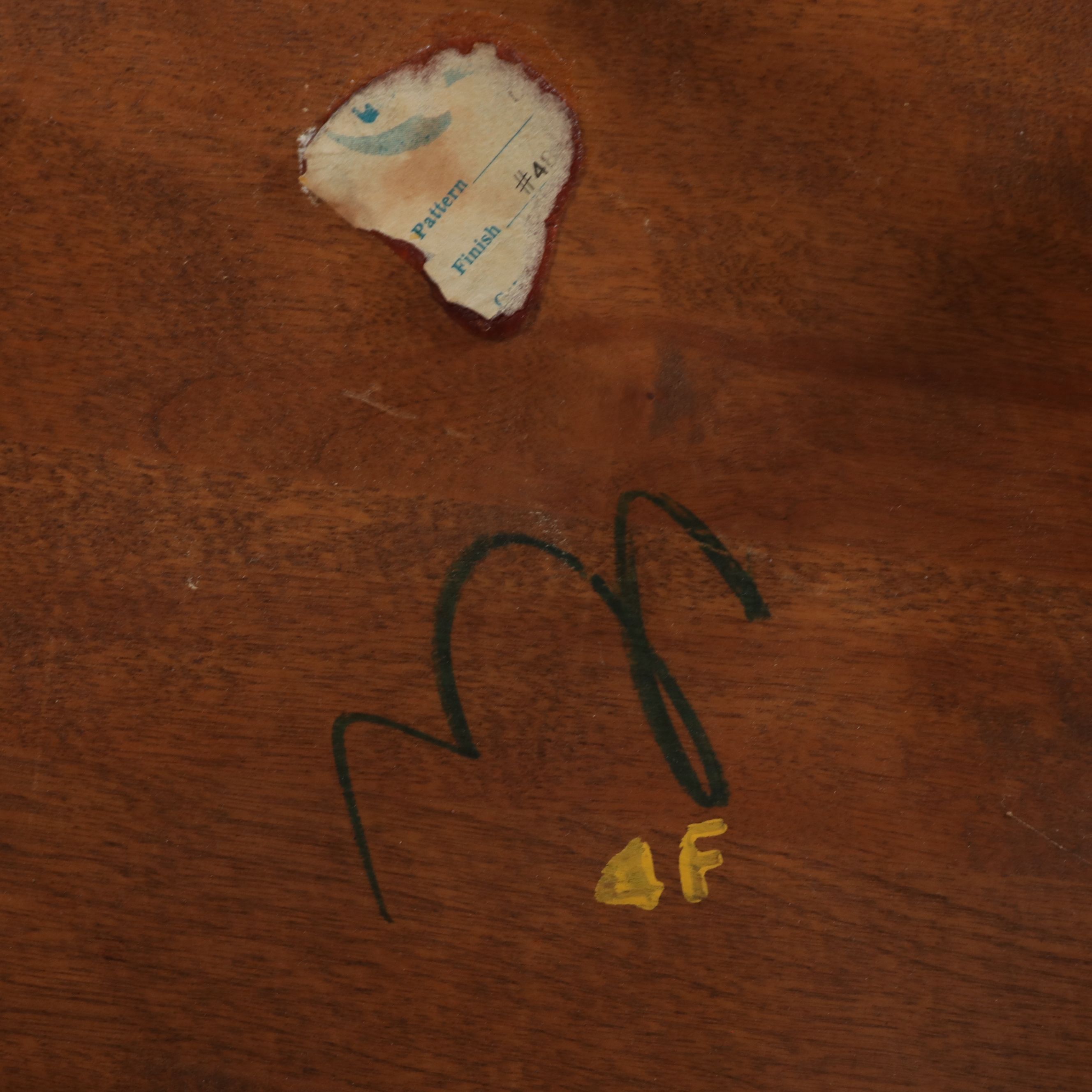 Five-Piece Colonial Revival Style Dining Set, Mid to Late 20th Century