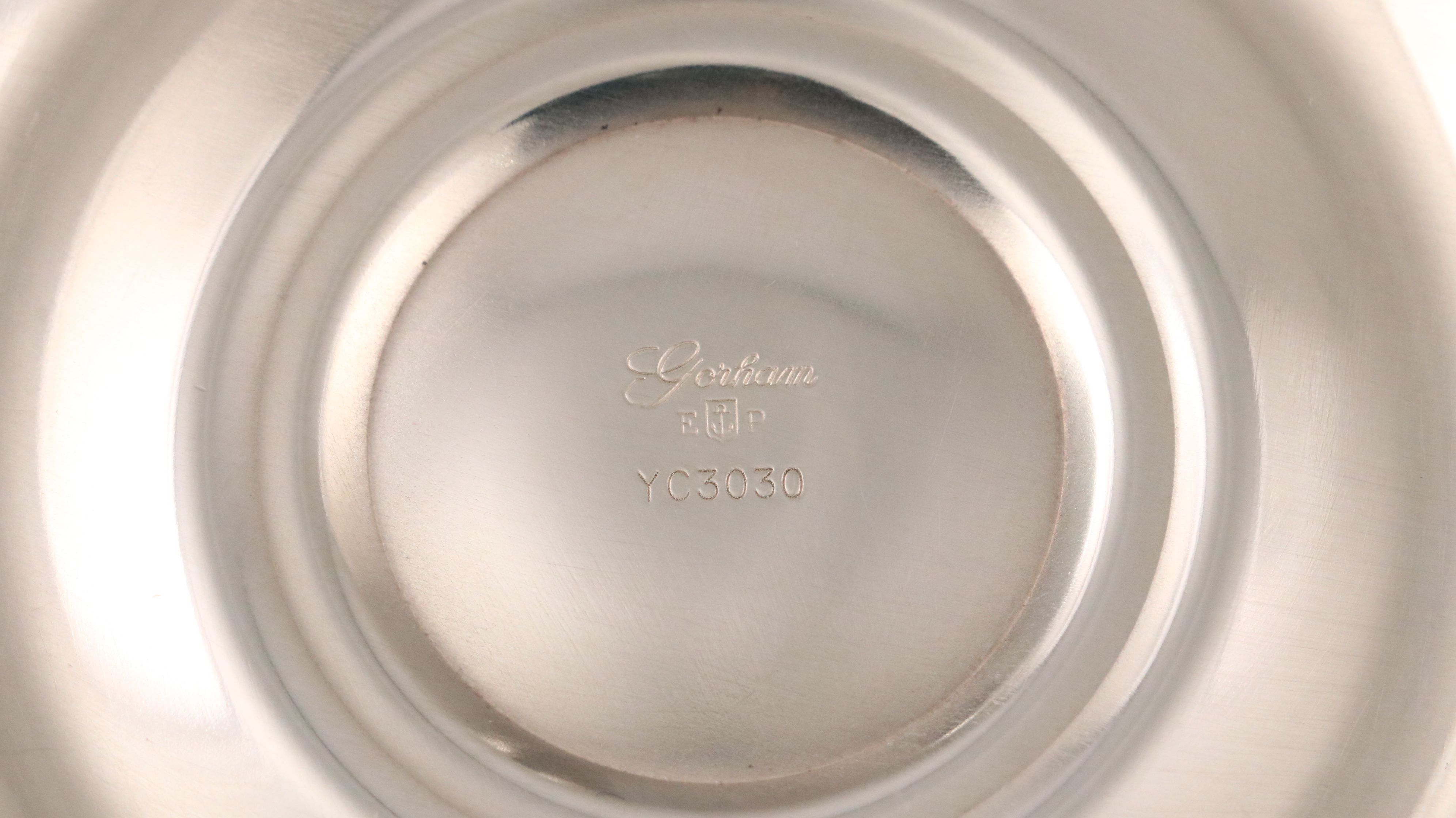 Pair of Gorham Three-Light and Other British Silver Plate Candelabra