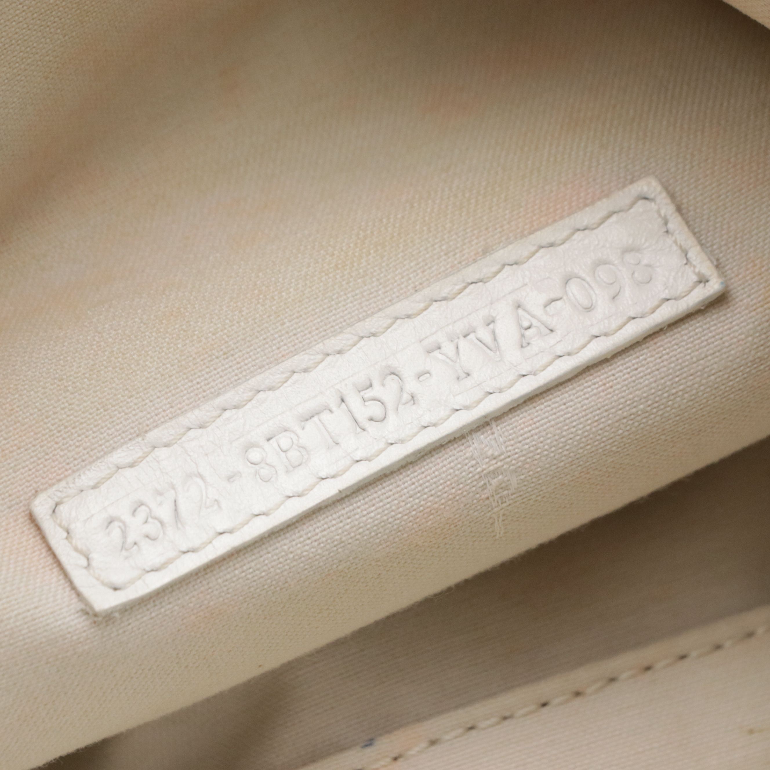 Fendi Crinkled Patent Leather Zip Top Shoulder Bag with Grommet Detail on Strap