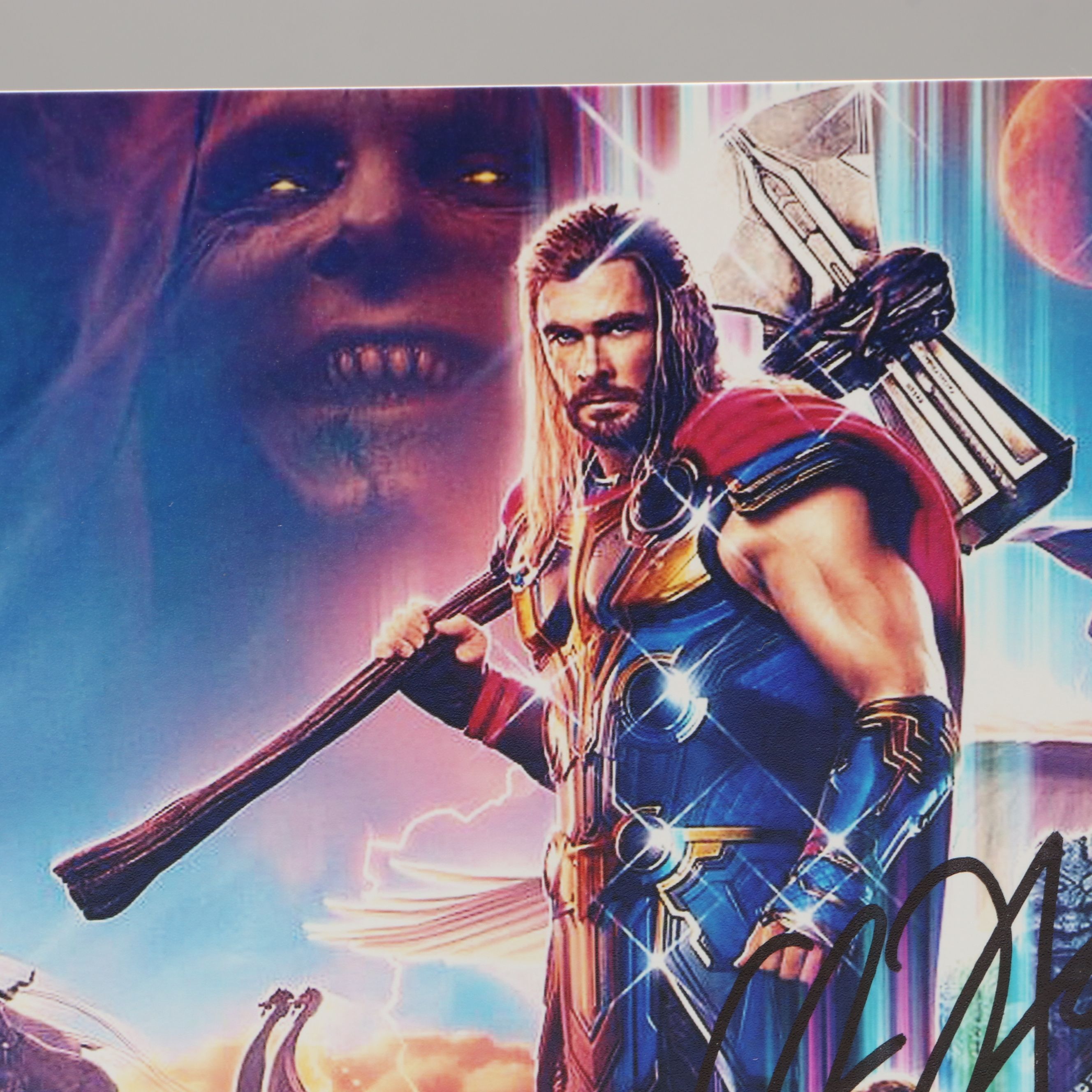 Chris Hemsworth Signed "Thor" Photo Print