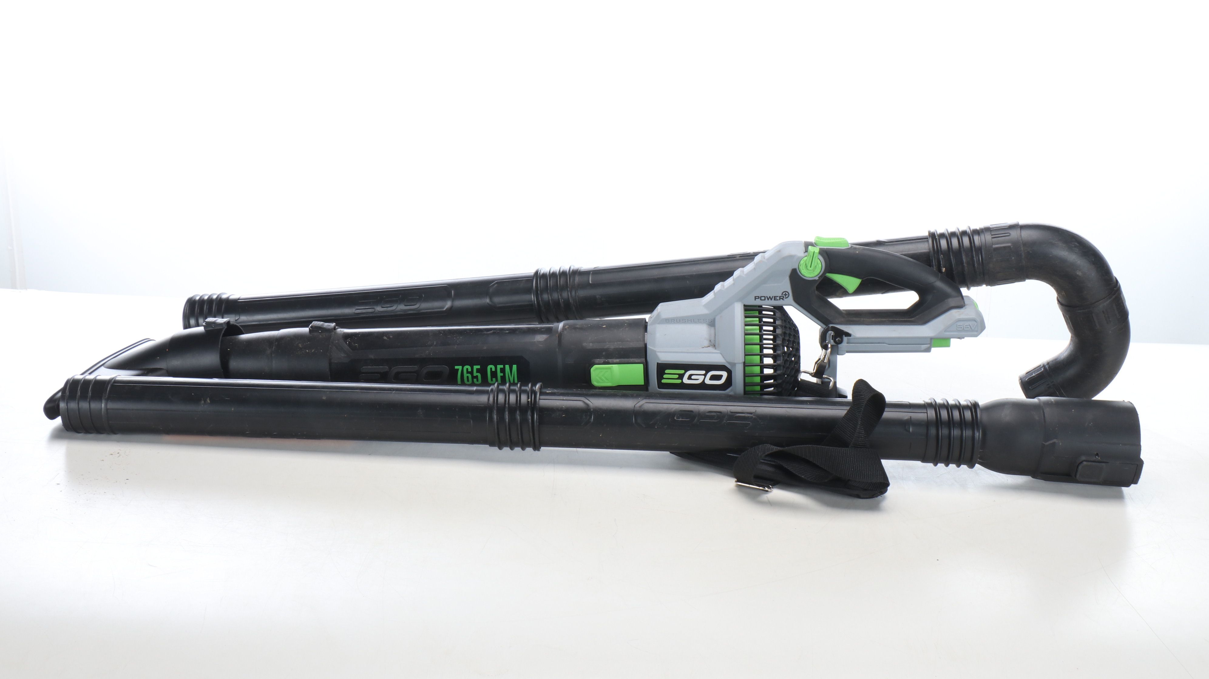 Ego String Trimmer, Leaf Blower, and Chainsaw