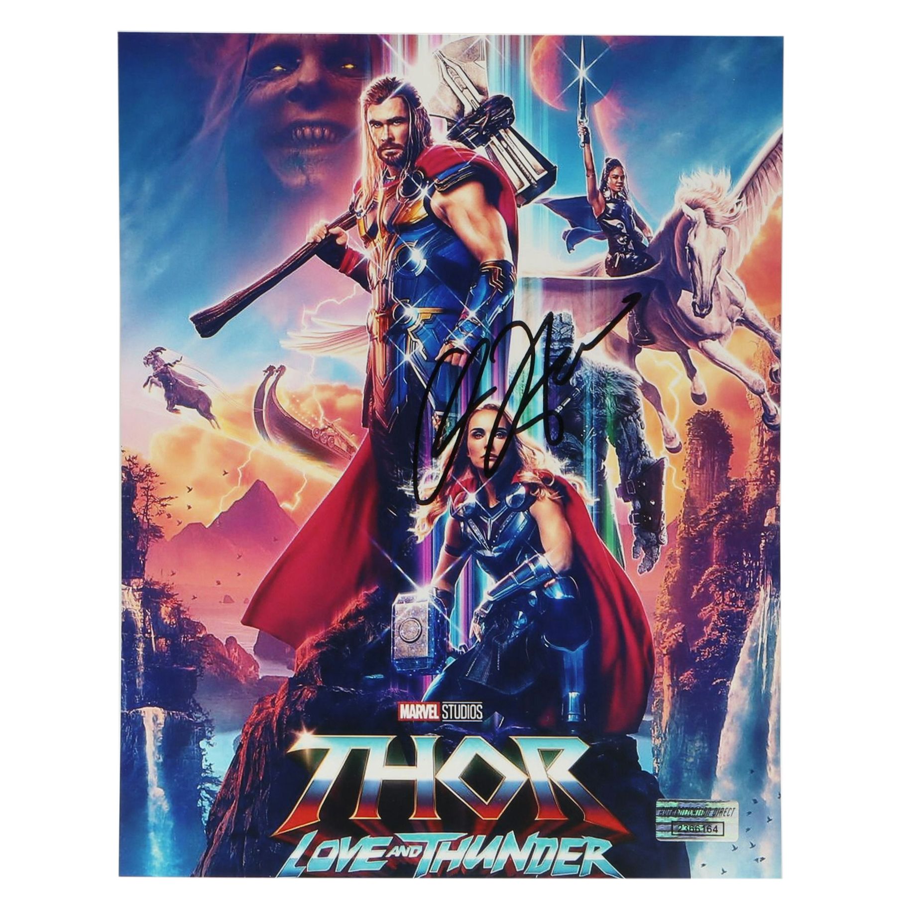 Chris Hemsworth Signed "Thor" Photo Print